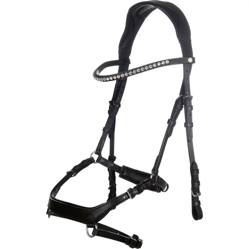 Anatomical riding bridle HKM Pro Anatomic