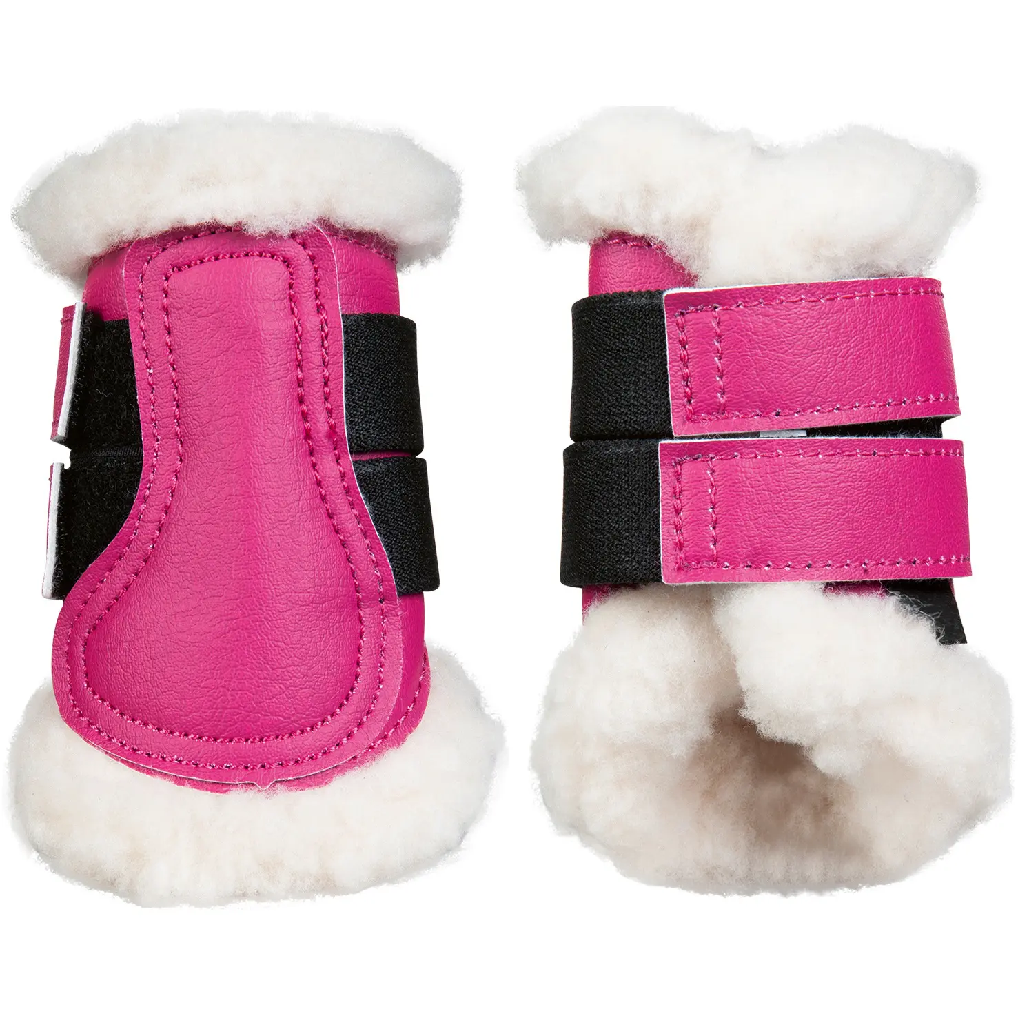 Closed horse gaiters HKM Comfort Shetty