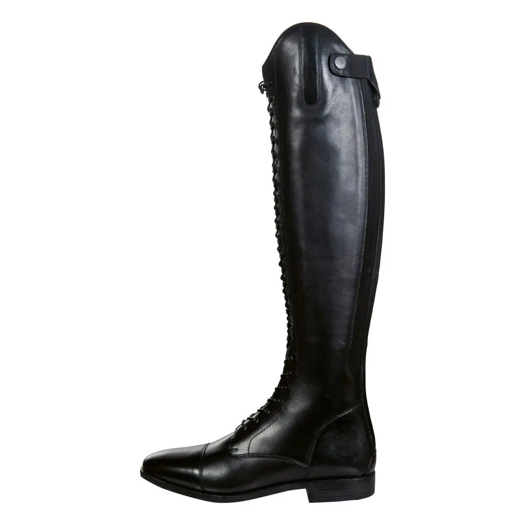 Women's leather riding boots HKM Elegant Lace Standard