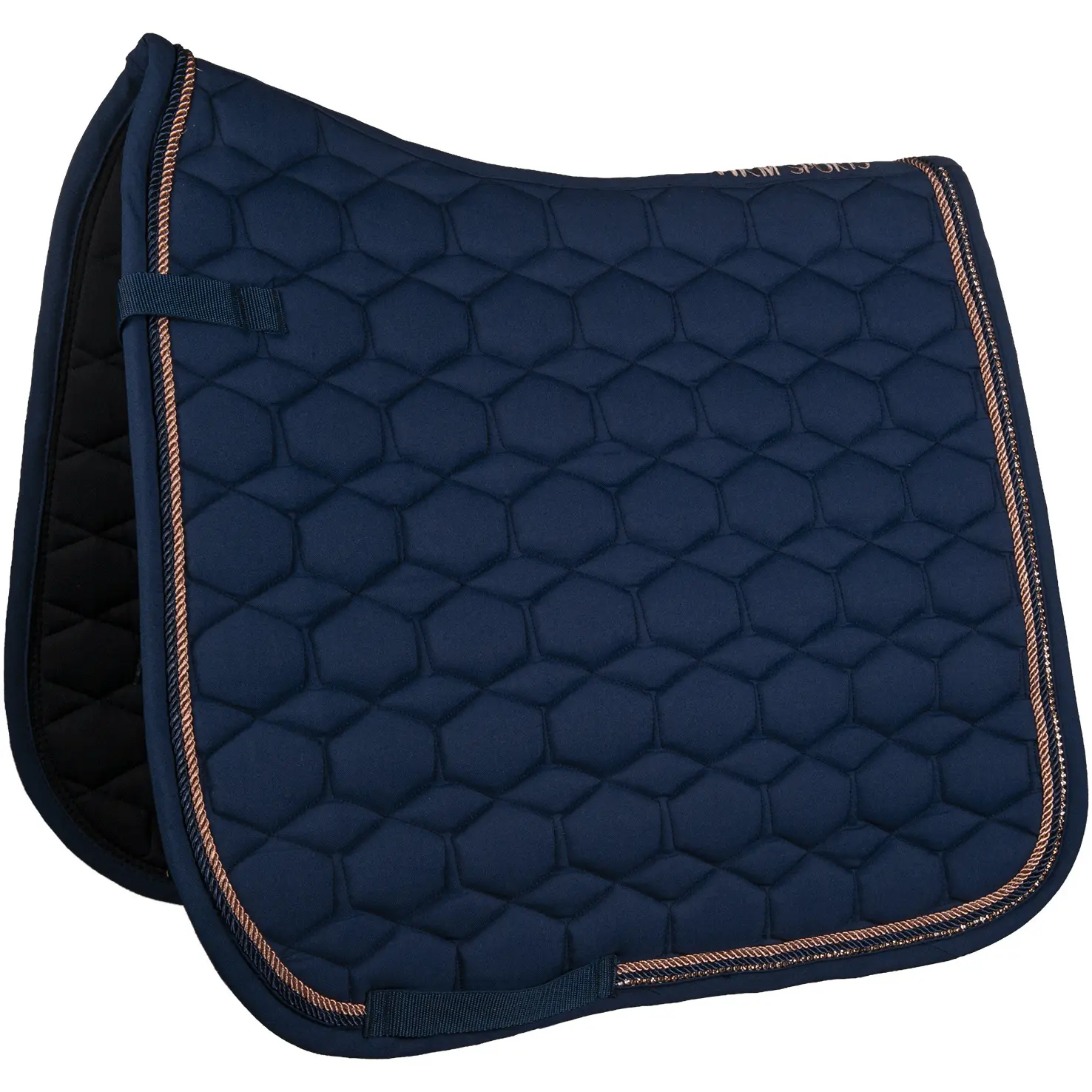 Sottosella dressage HKM Glamour Style Rosegold