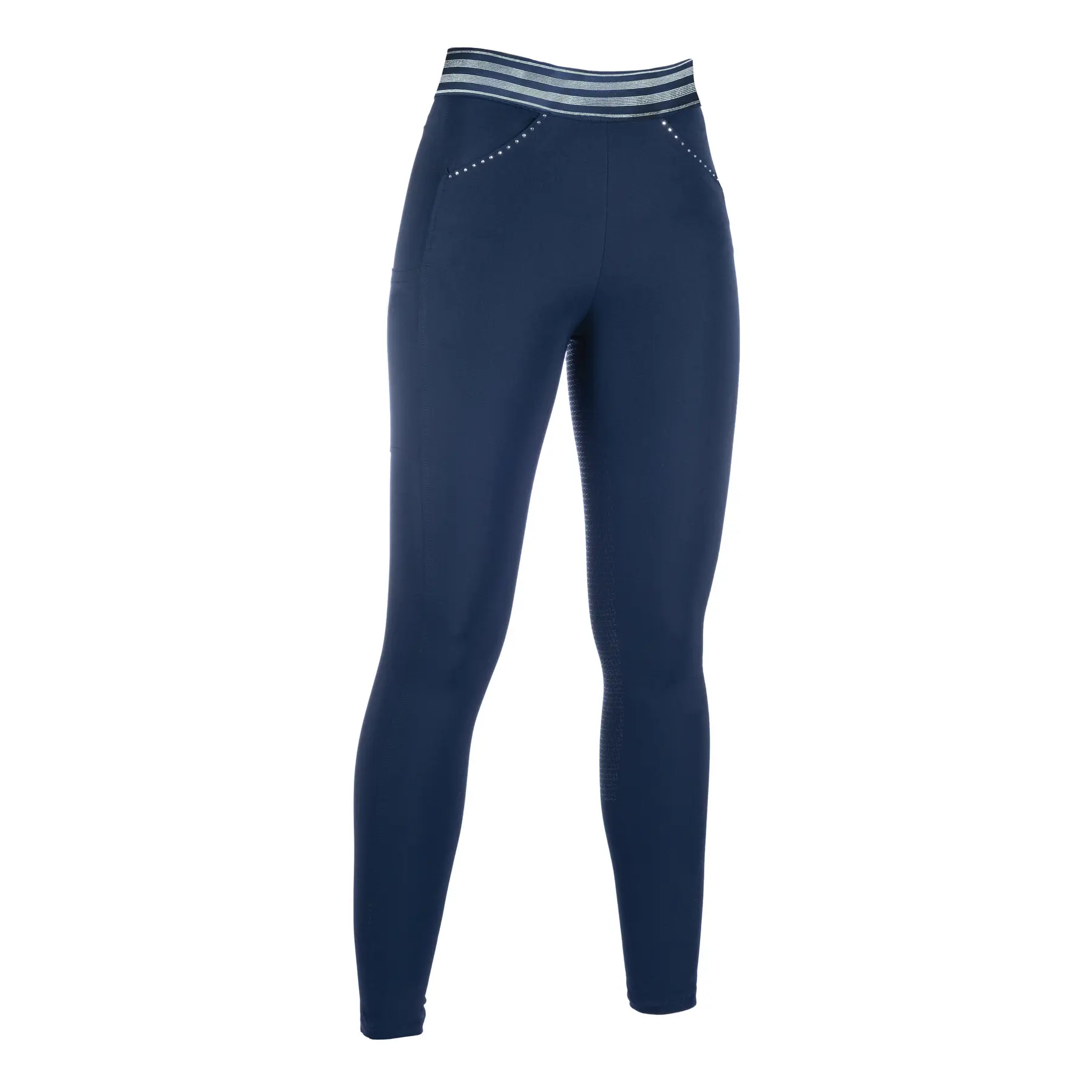 Women's full grip riding leggings HKM Pull on