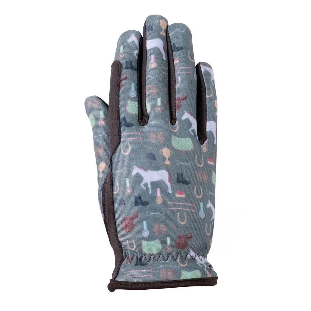Girl's riding gloves HKM Judy