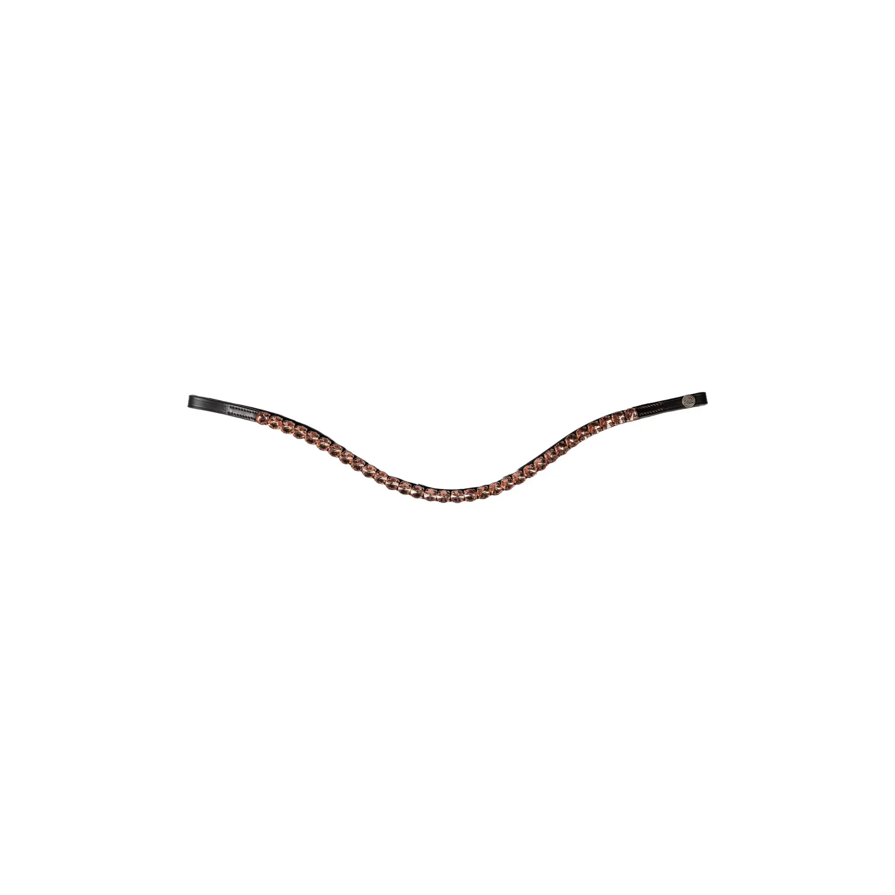 Frontal for horse HKM Rosegold Glamour Style