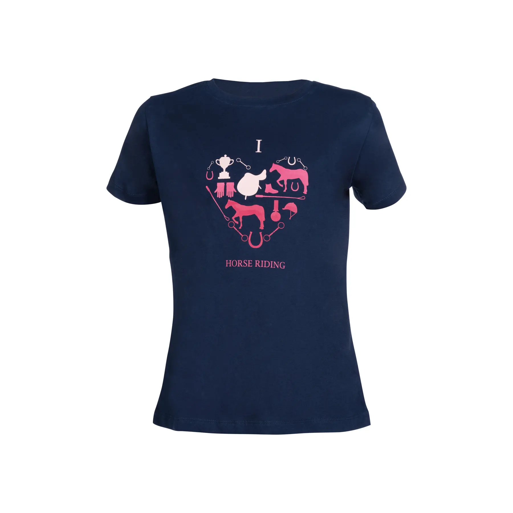 Girl's T-shirt HKM I Love Horse Riding