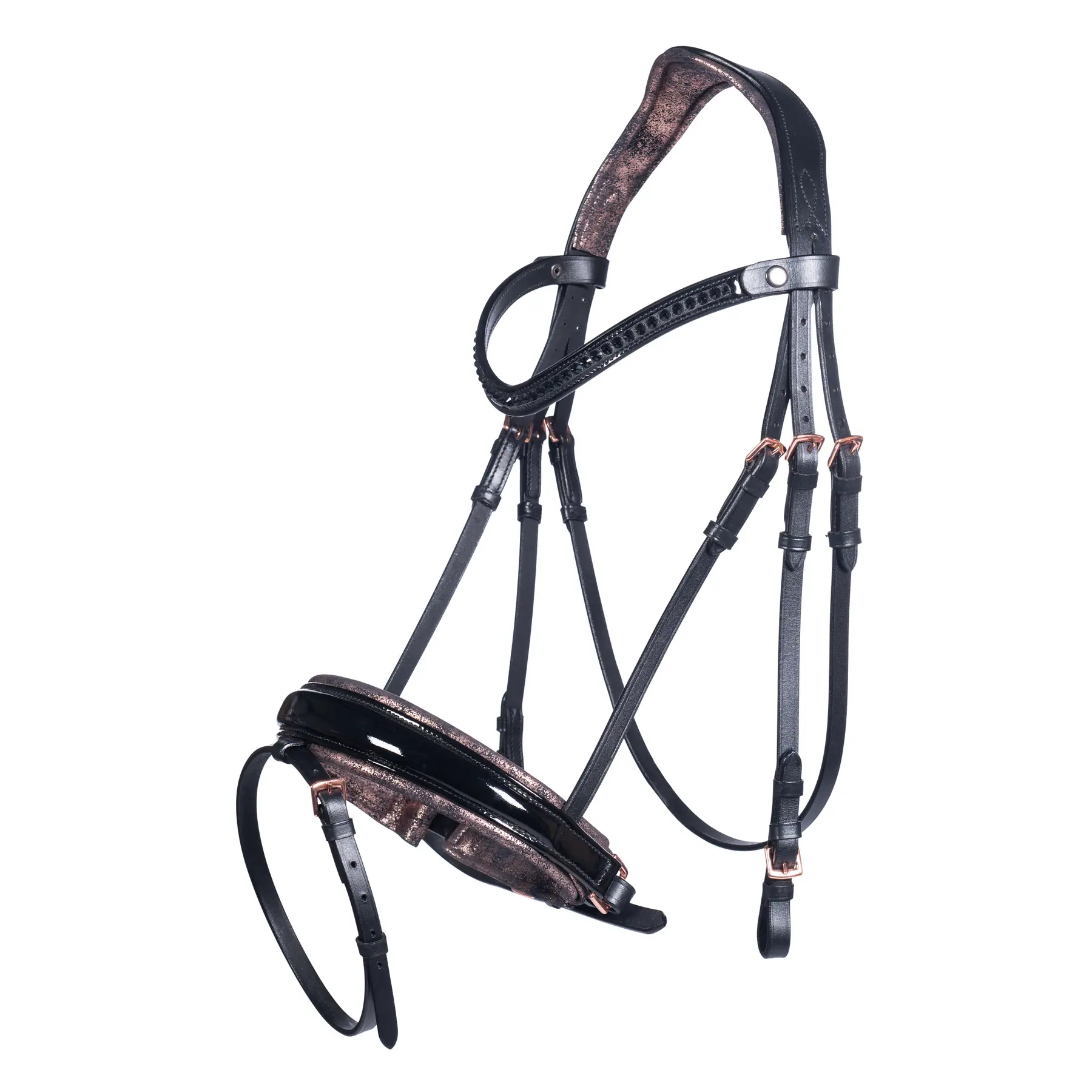 Anatomical riding bridle HKM Sofia