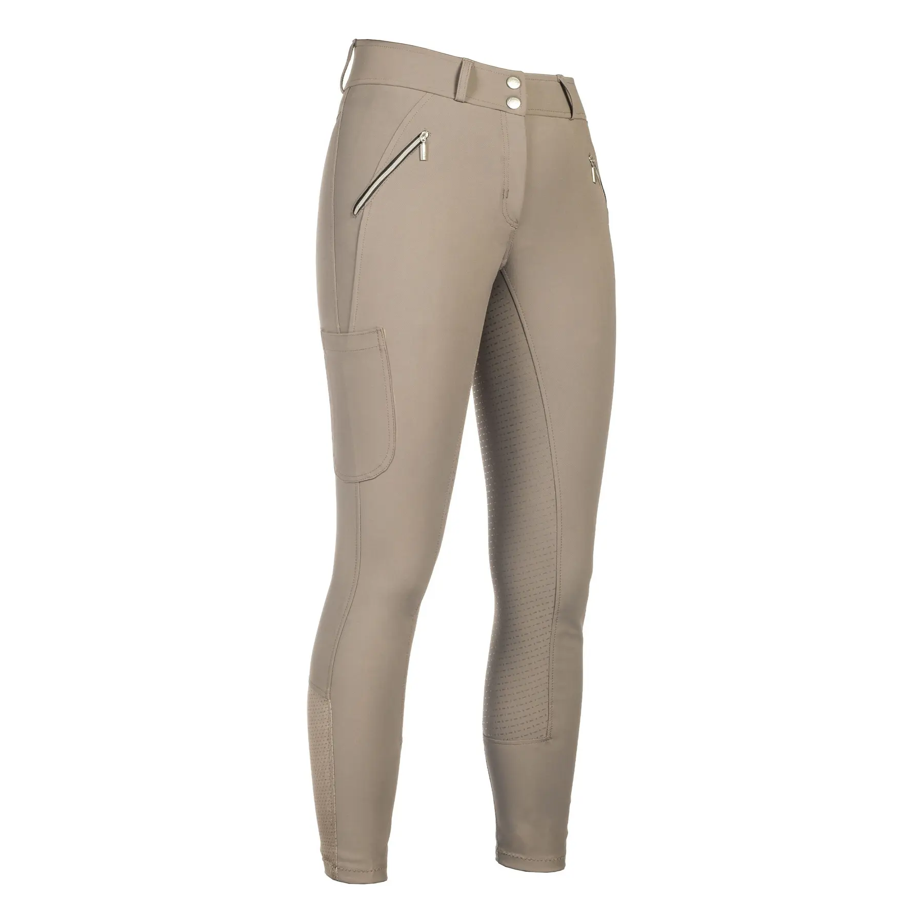 Full grip riding Trousers for girls HKM Lia High Waist