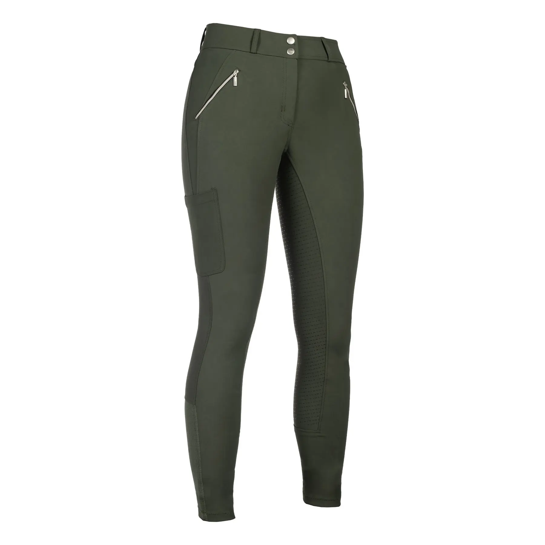 Full grip riding Trousers for girls HKM Lia High Waist