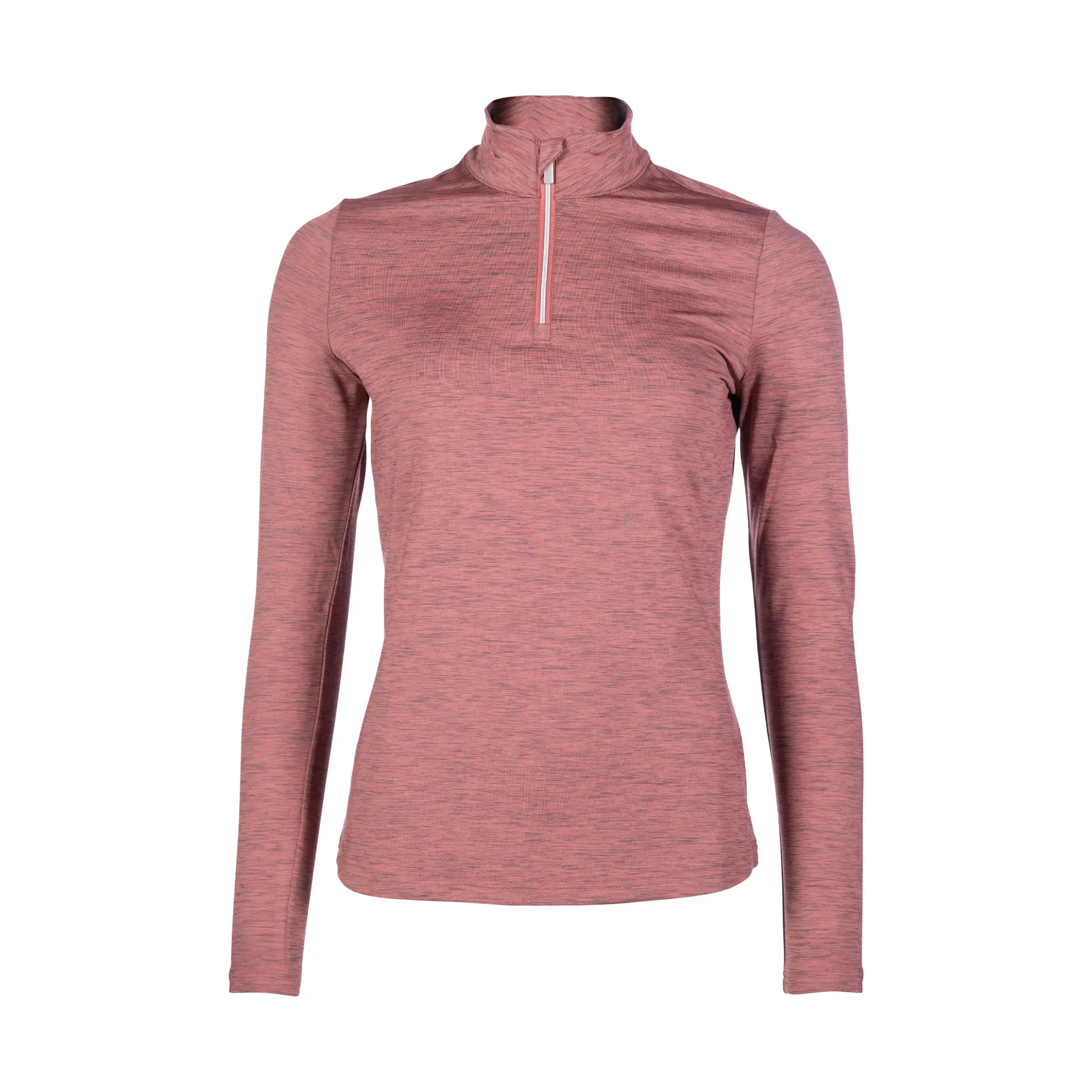 Long Sleeve Riding Jersey HKM Rosewood Melange