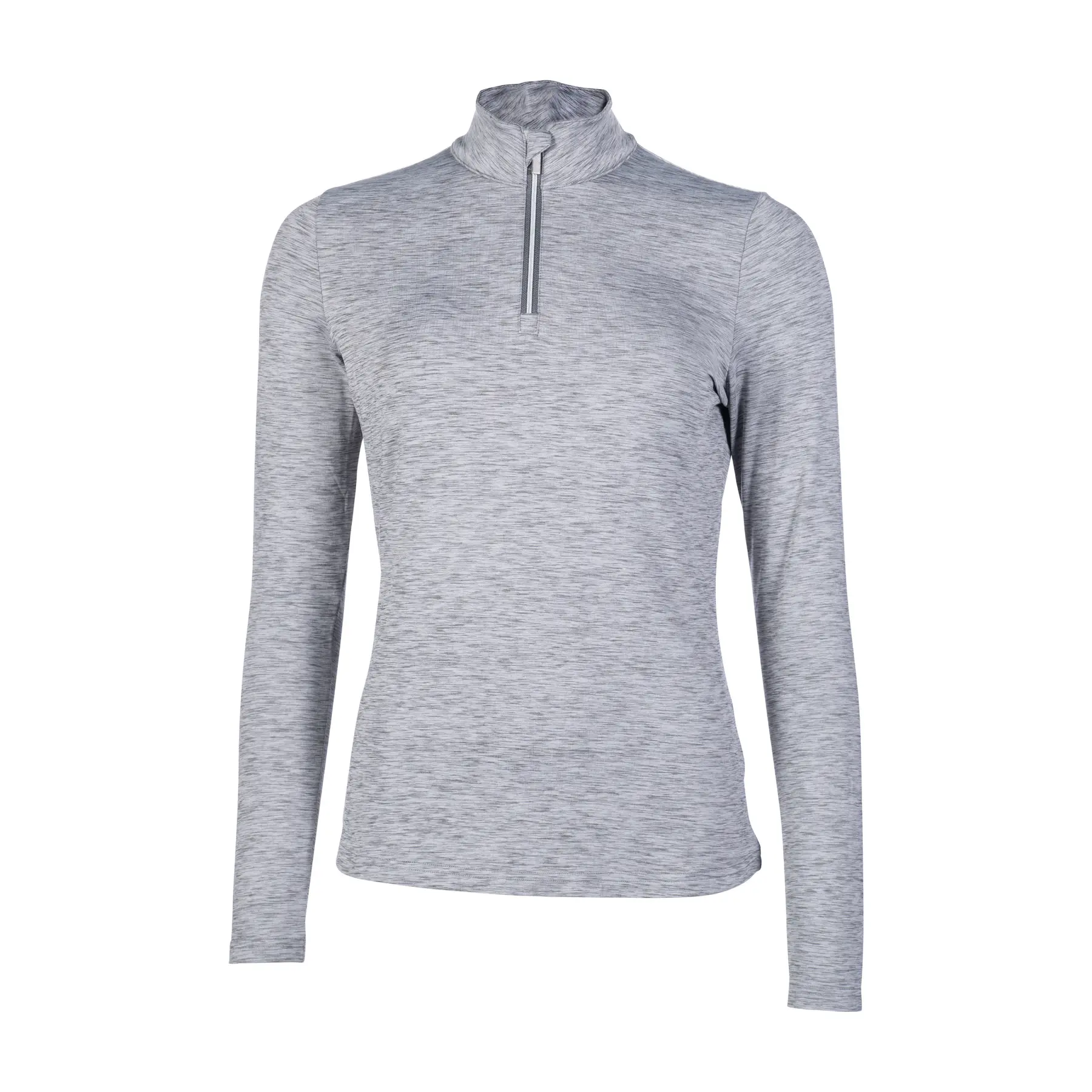 Long Sleeve Riding Jersey HKM Rosewood Melange