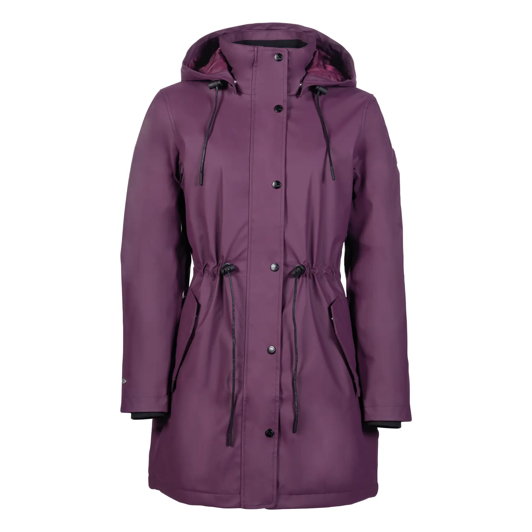 Wasserdichte Reitjacke mit Kapuze, Damen HKM Dallas