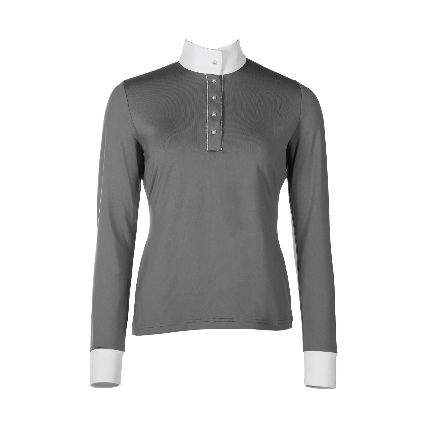 Women's long sleeve competition polo shirt HKM Emilia