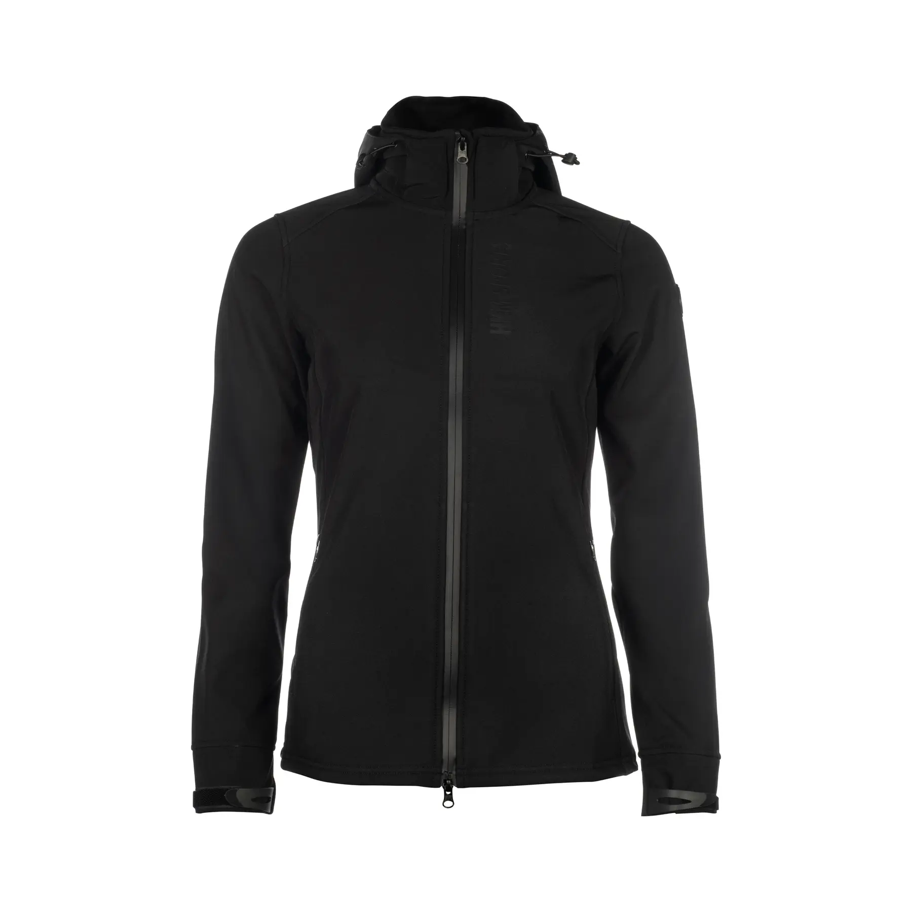 Girls' Hooded Softshell Riding Jacket HKM Crew
