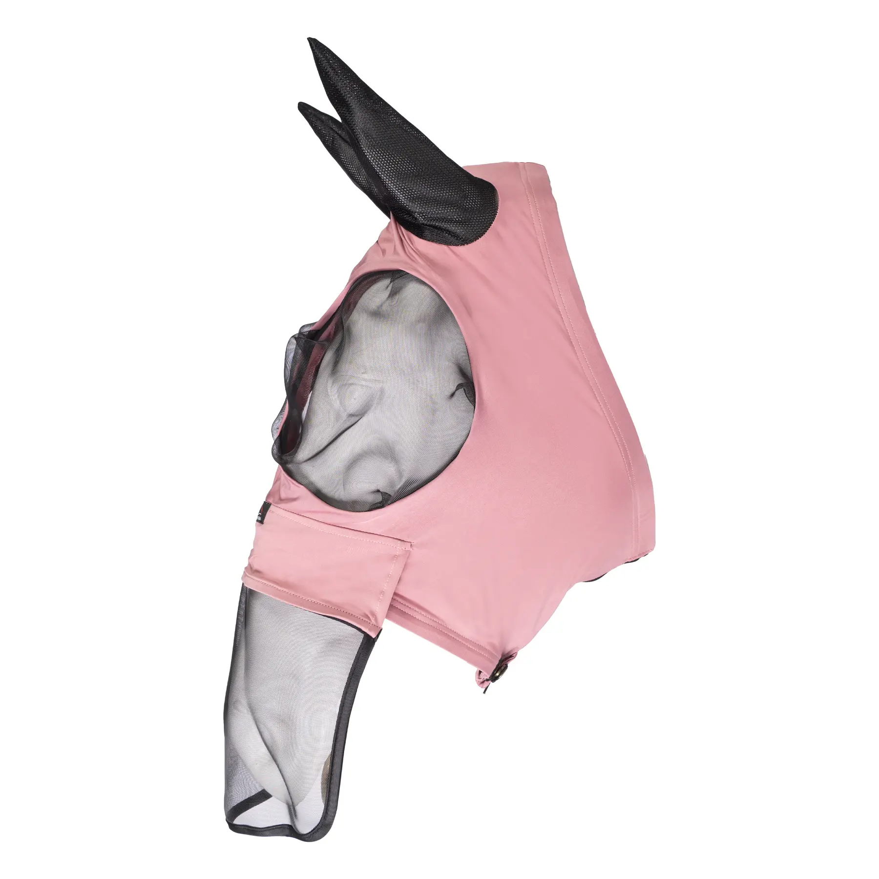 Elastischer Fliegenmaske für Pferde mit Nasenschutz HKM