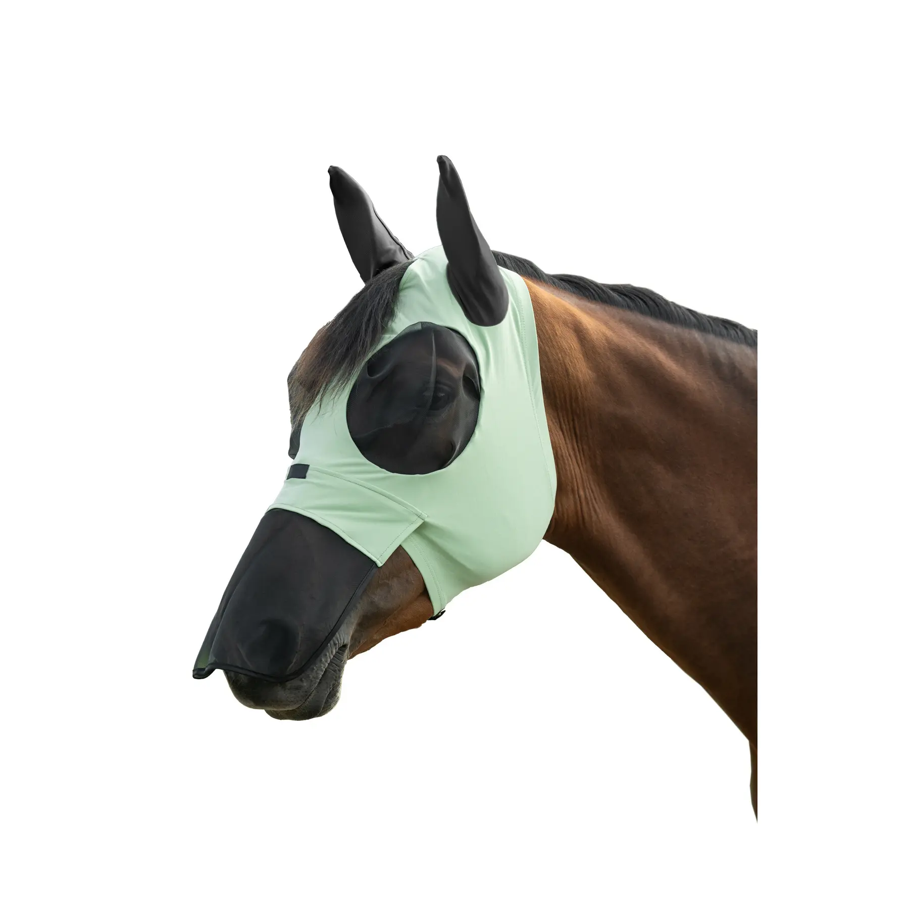 Elastic Fly Mask for Horse with Nose Protection HKM
