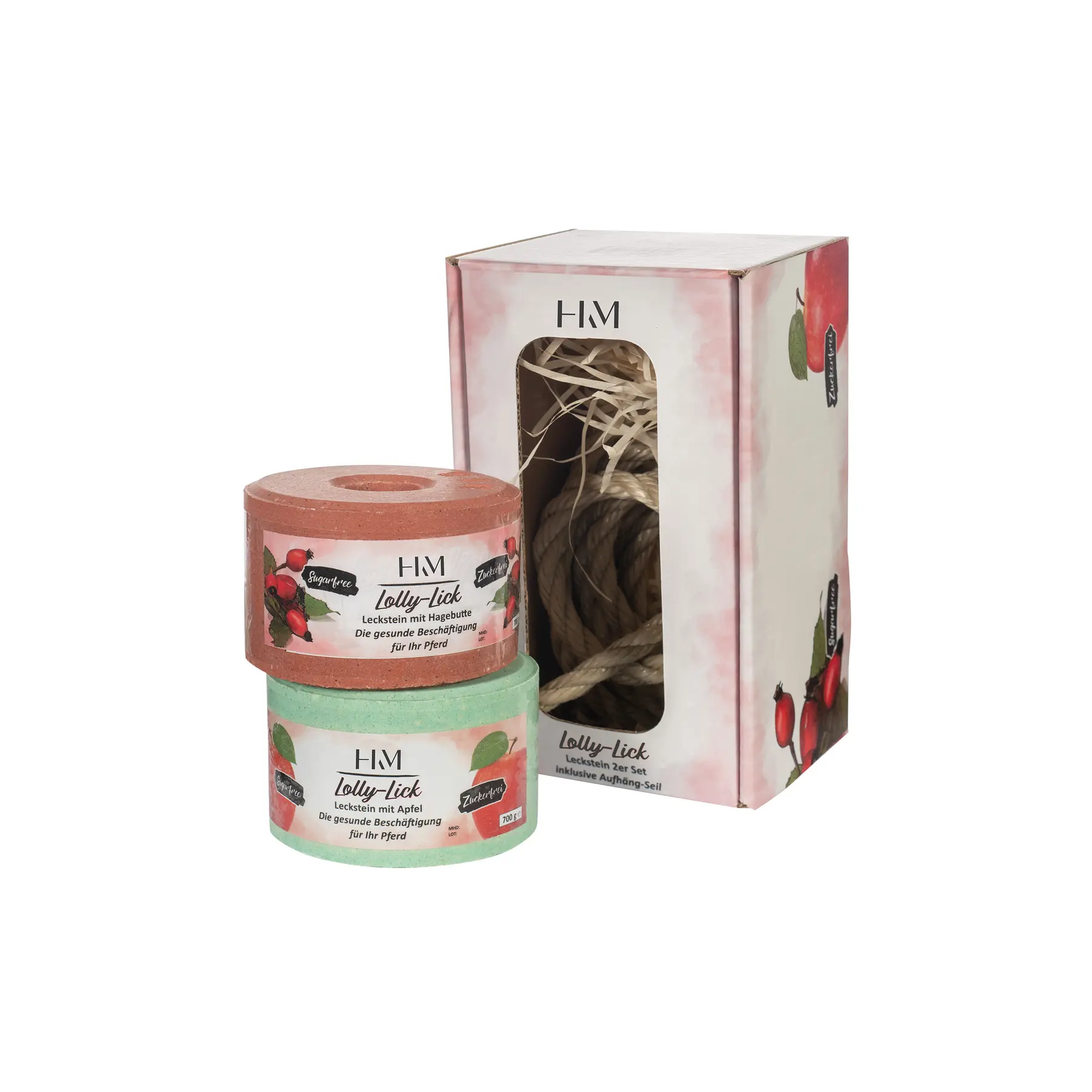 Pierre à sel cheval aromatisée HKM Lolly Lick (x2)