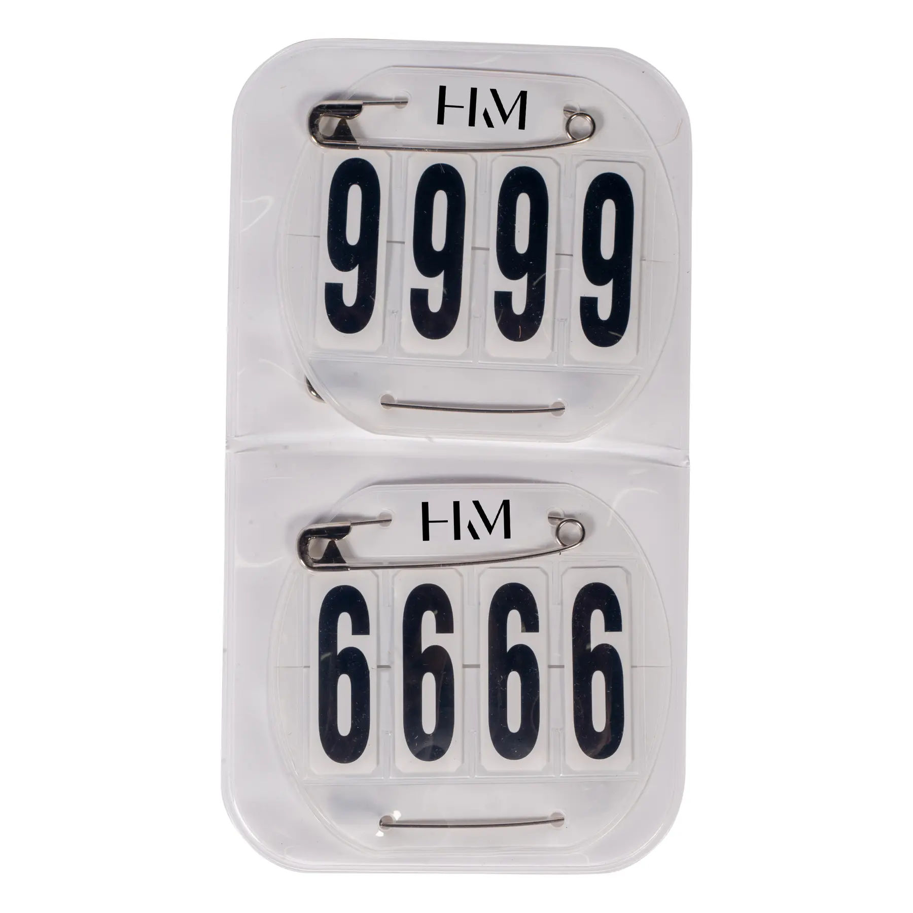 Riding number holder HKM Classic