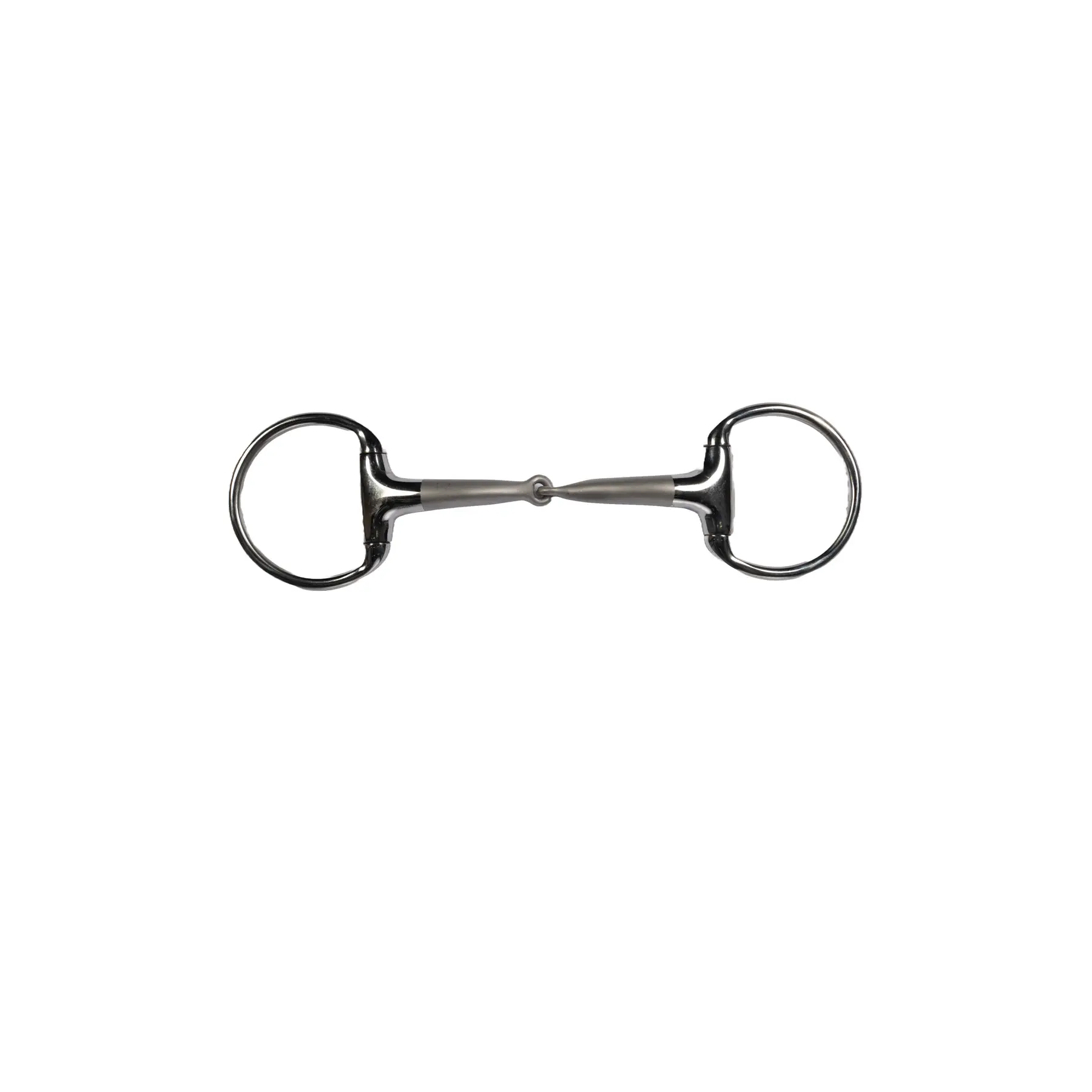 Mors olive pour cheval HKM Soft Touch 14 mm