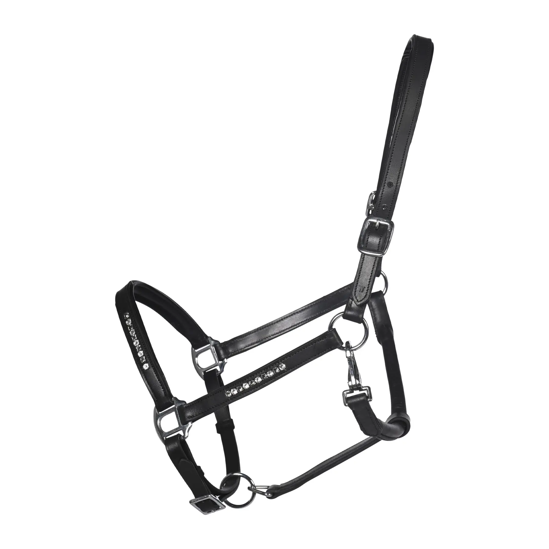 Leather halter for horses HKM Sparkle