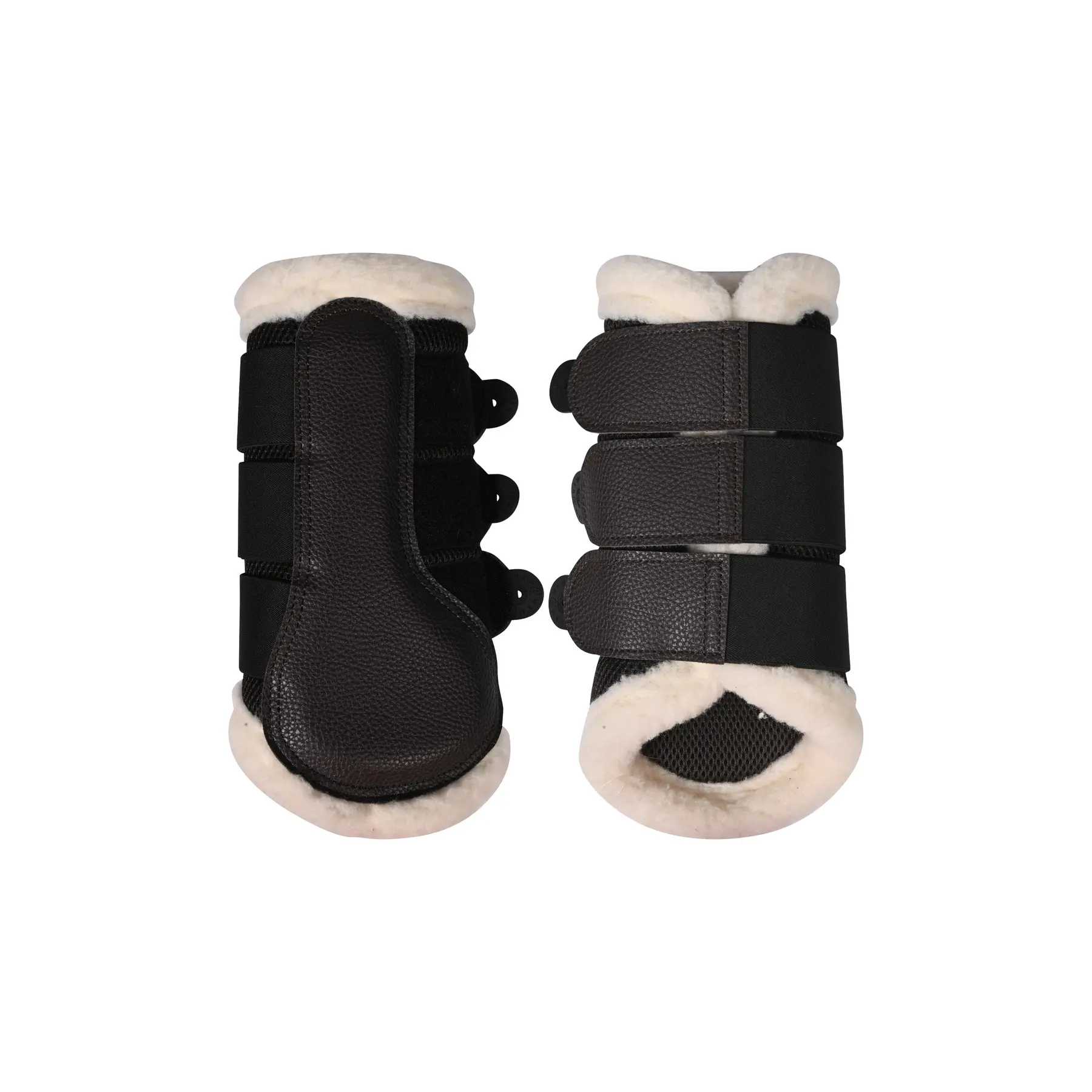 Geschlossene Beinschützer für Pferde mit Fell HKM Comfort Premium Mesh