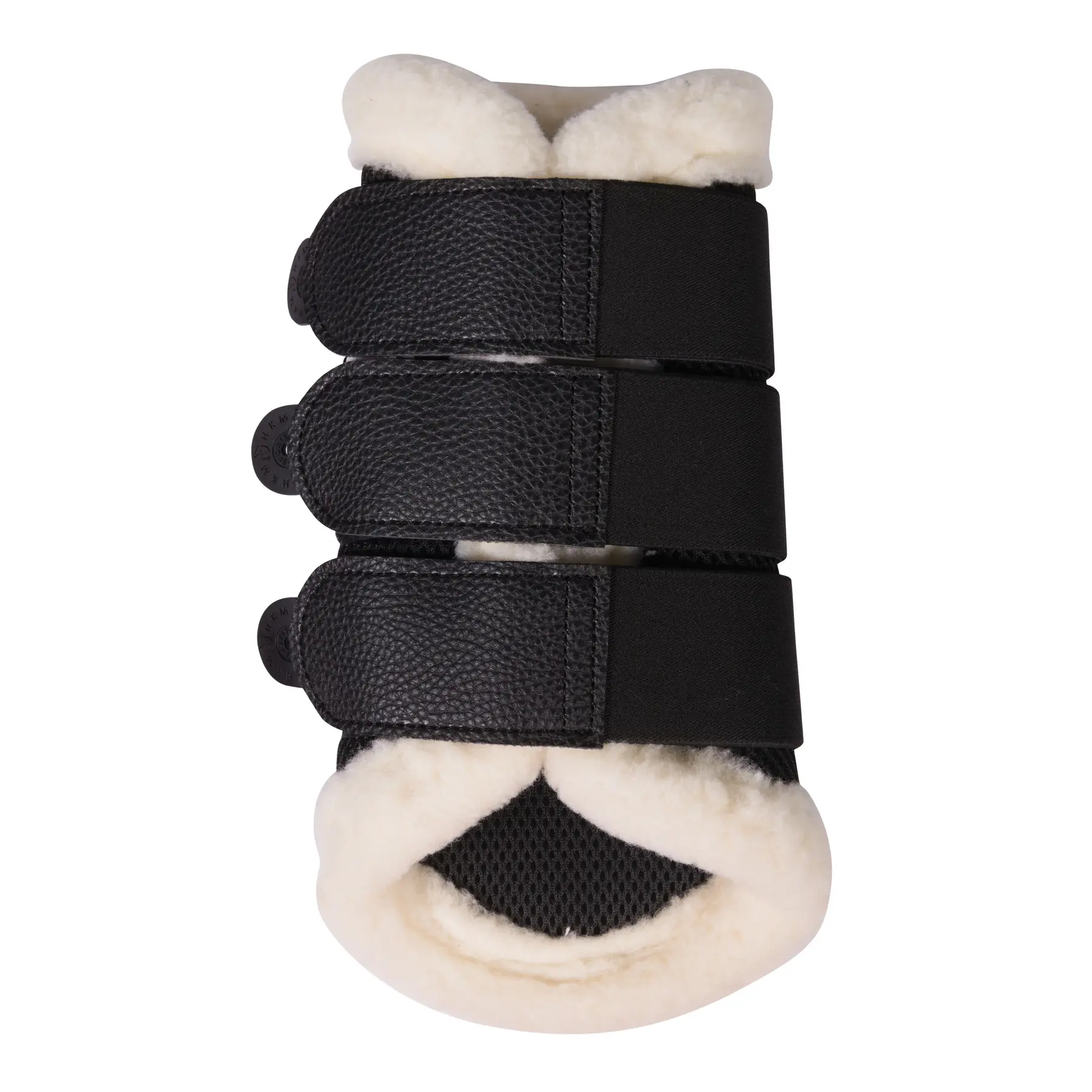 Geschlossene Beinschützer für Pferde mit Fell HKM Comfort Premium Mesh