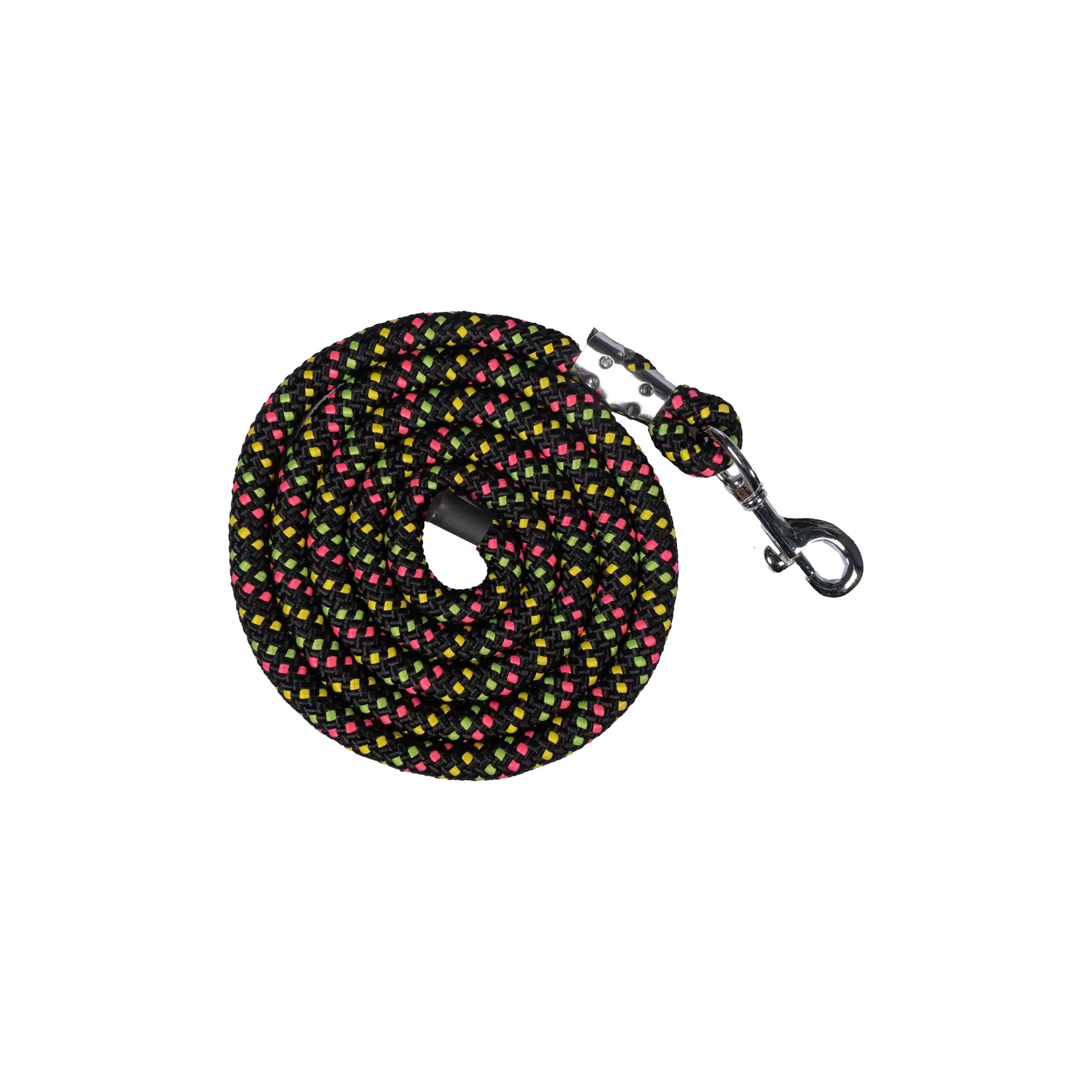 Riding lanyard with snap hook HKM NeonFlash