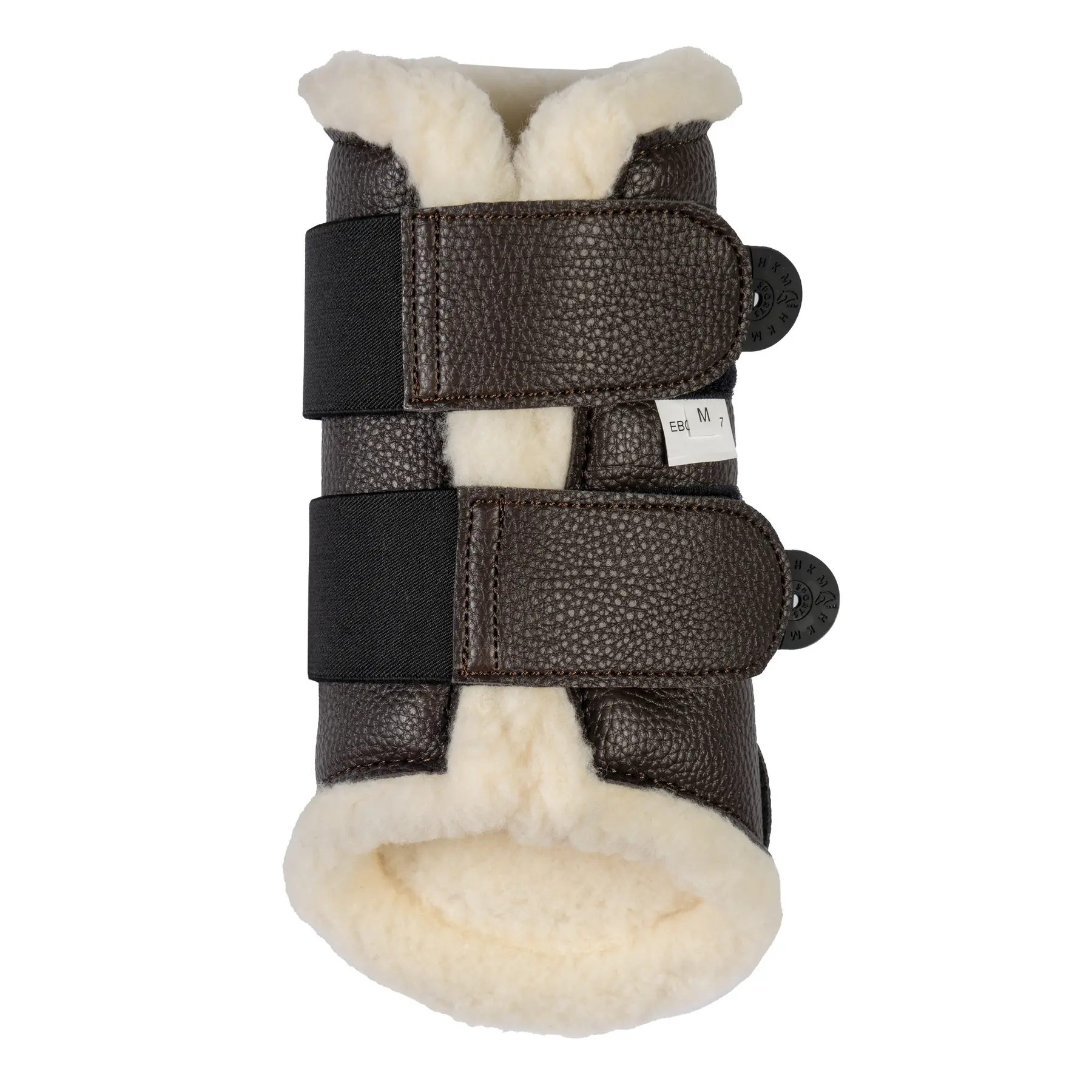 Closed horse gaiters HKM Comfort Premium Fur II