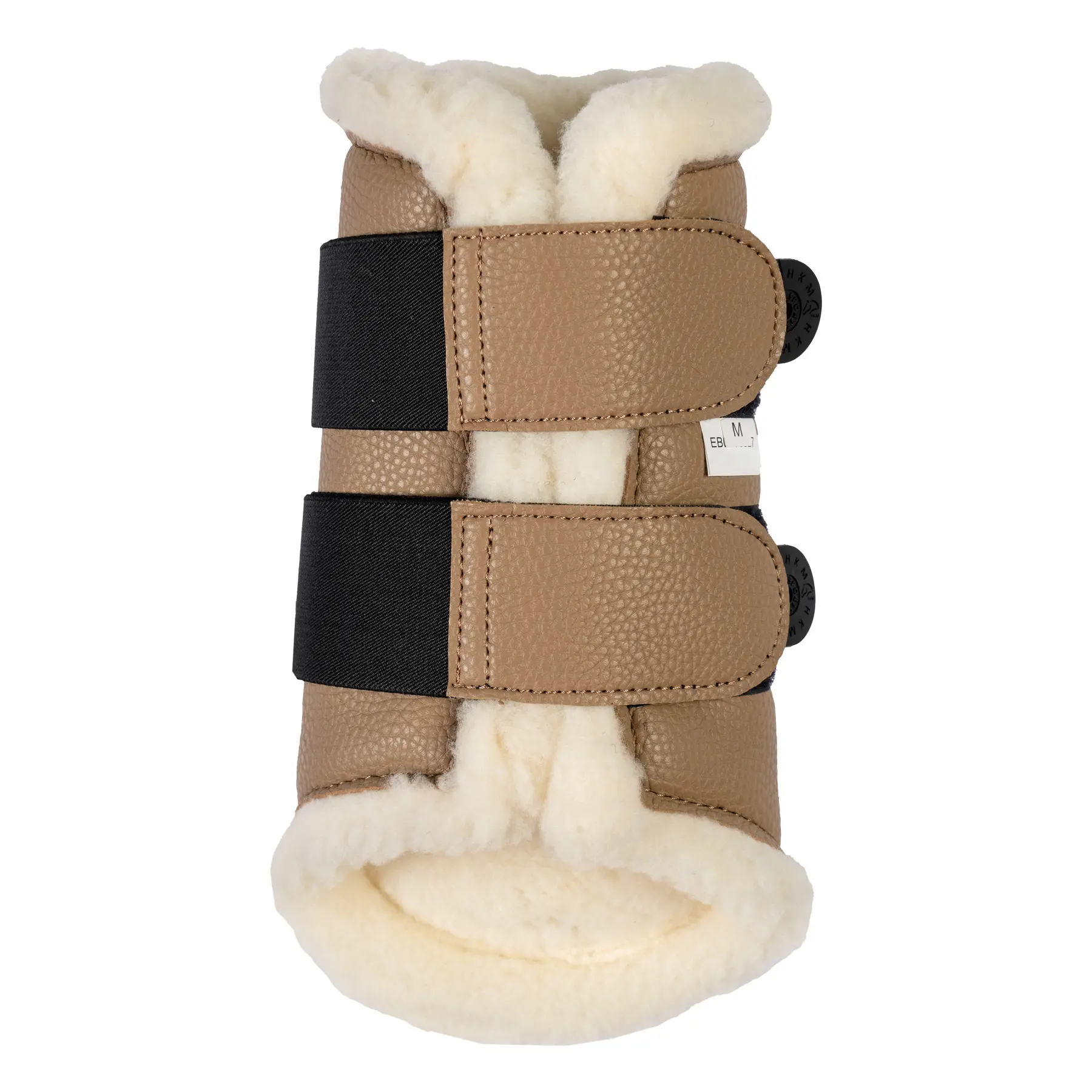 Geschlossene Gamaschen für Pferde HKM Comfort Premium Fur II