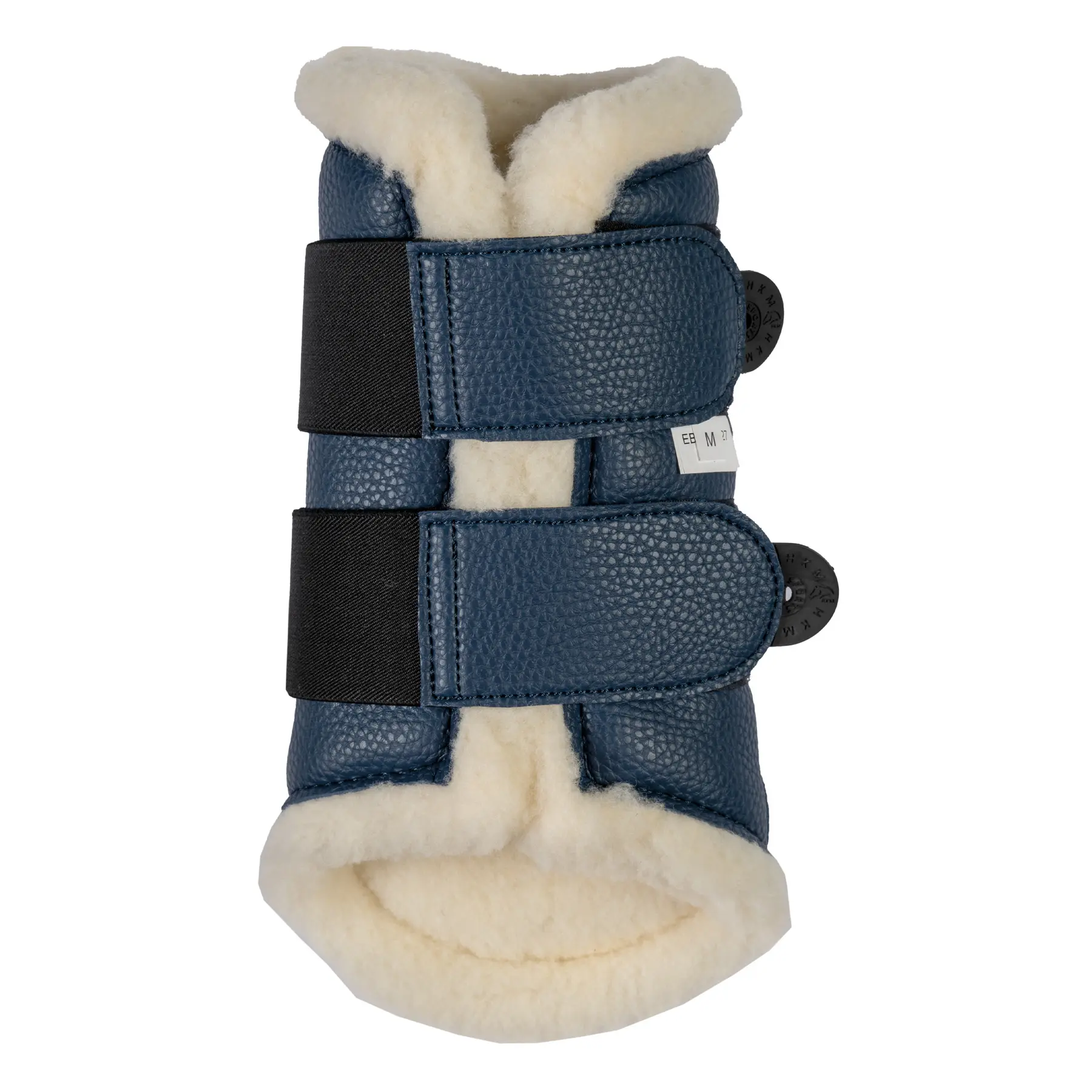 Geschlossene Gamaschen für Pferde HKM Comfort Premium Fur II