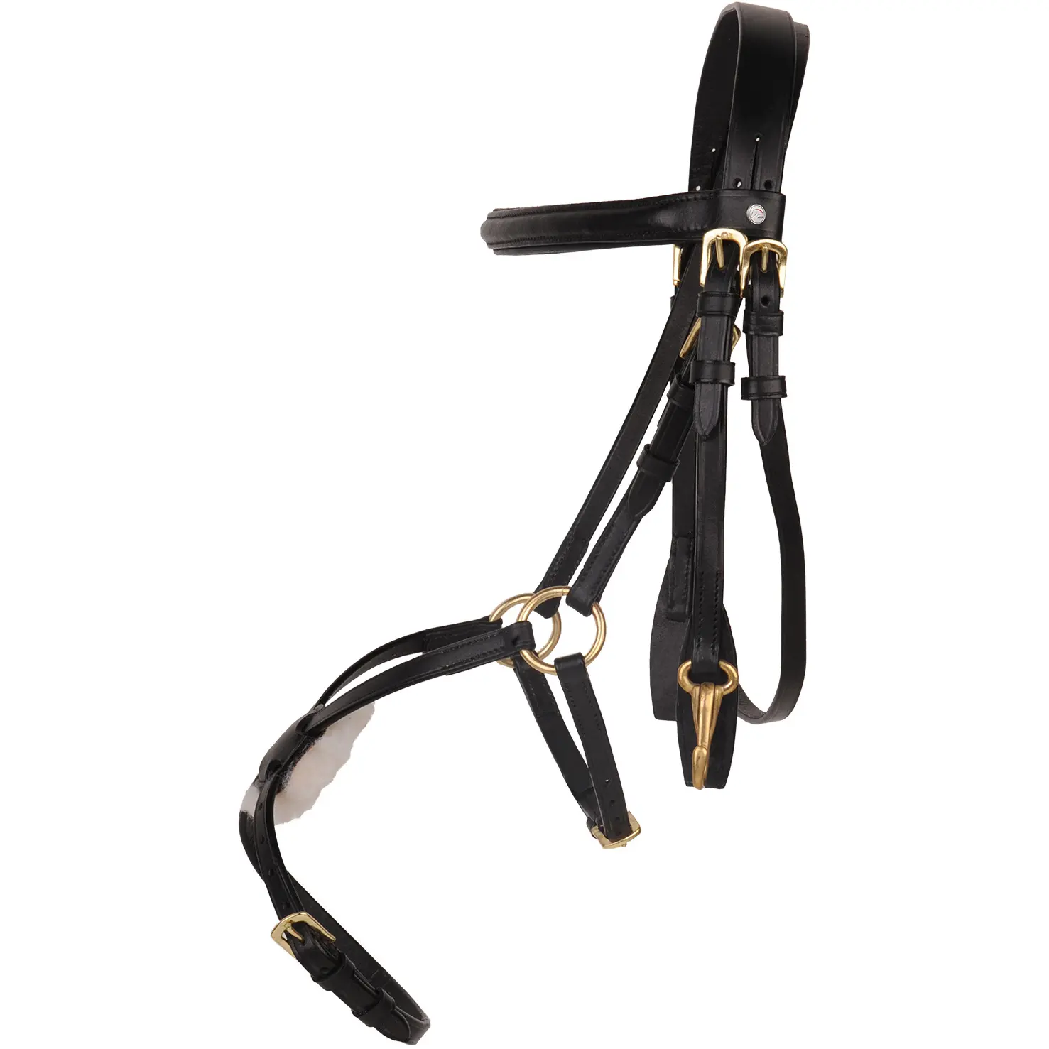 Bridon sans mors pour cheval HKM Mexican Style