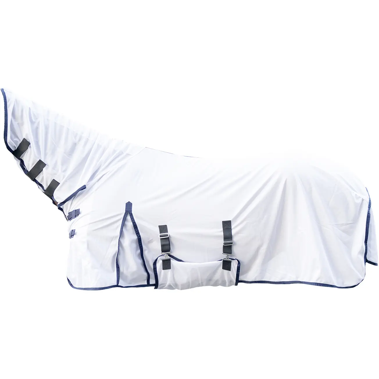 Coperta anti-mosche per cavalli - con copricollo HKM Lyon