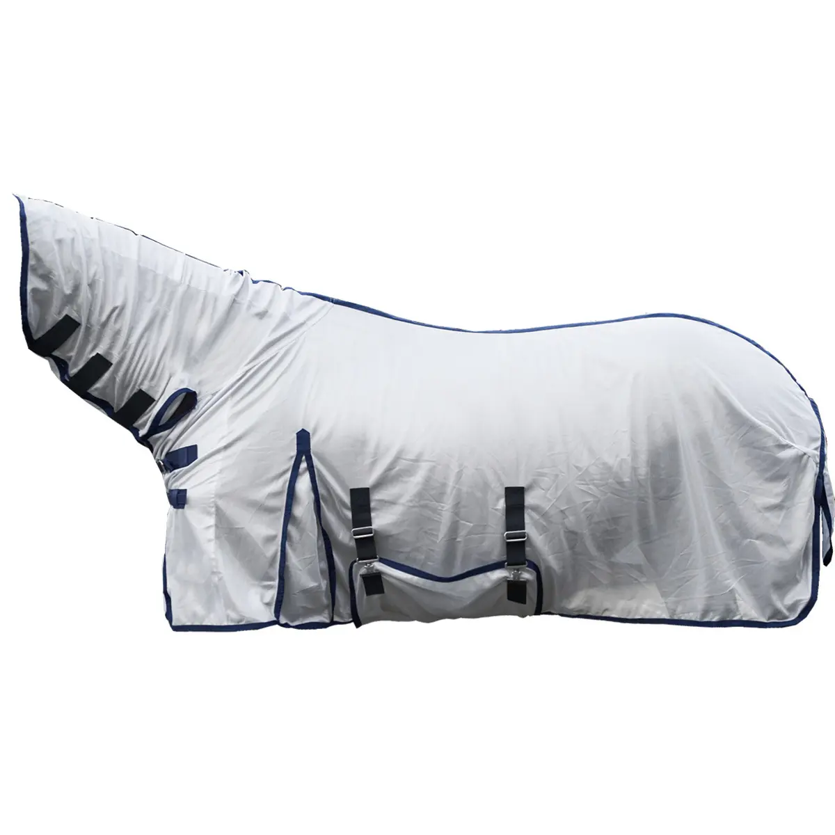 Coperta anti-mosche per cavalli - con copricollo HKM Lyon