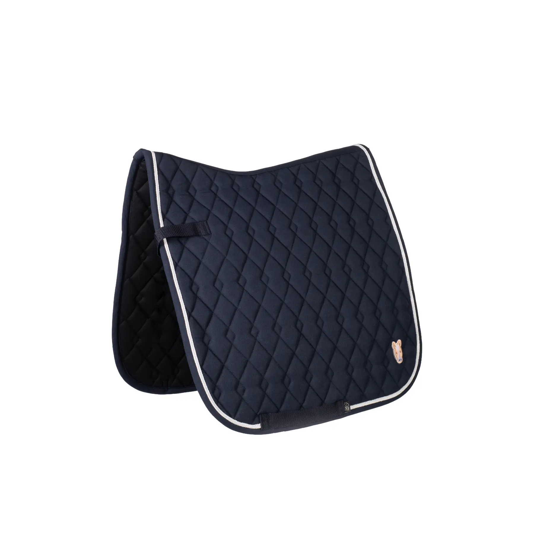 Dressage saddle pad for horses HKM Kids Maui Patch