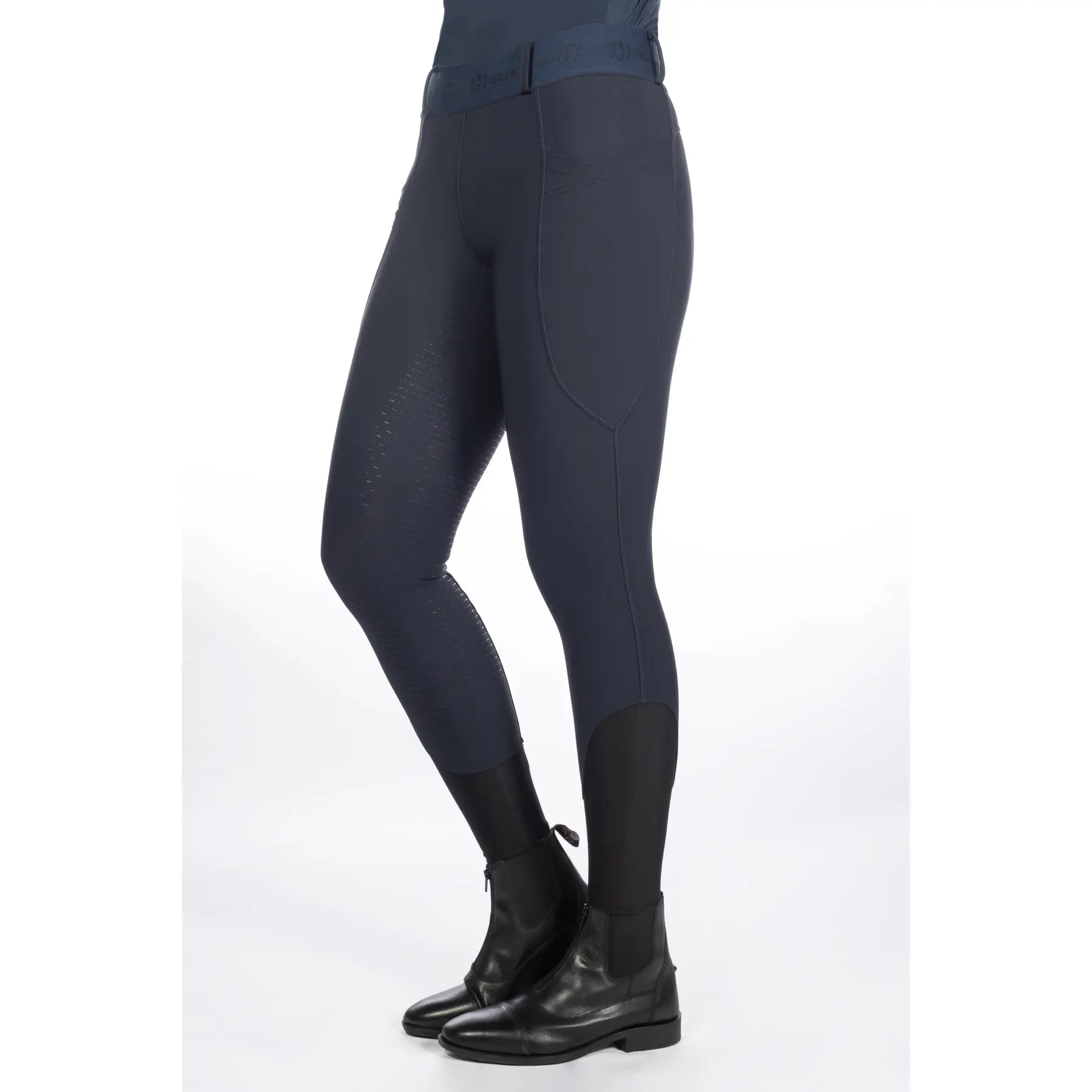 Women's full grip riding leggings HKM Selection Aruba