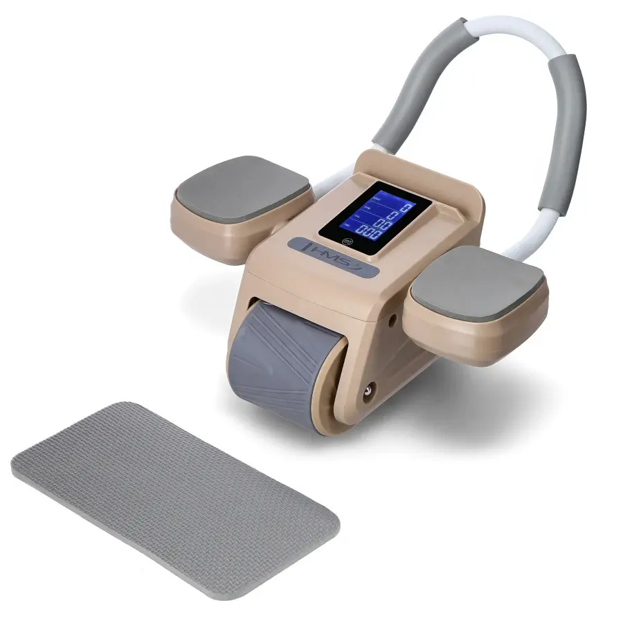 Automatisches Abdominalrad mit LCD-Bildschirm und Ladegerät HMS KA08