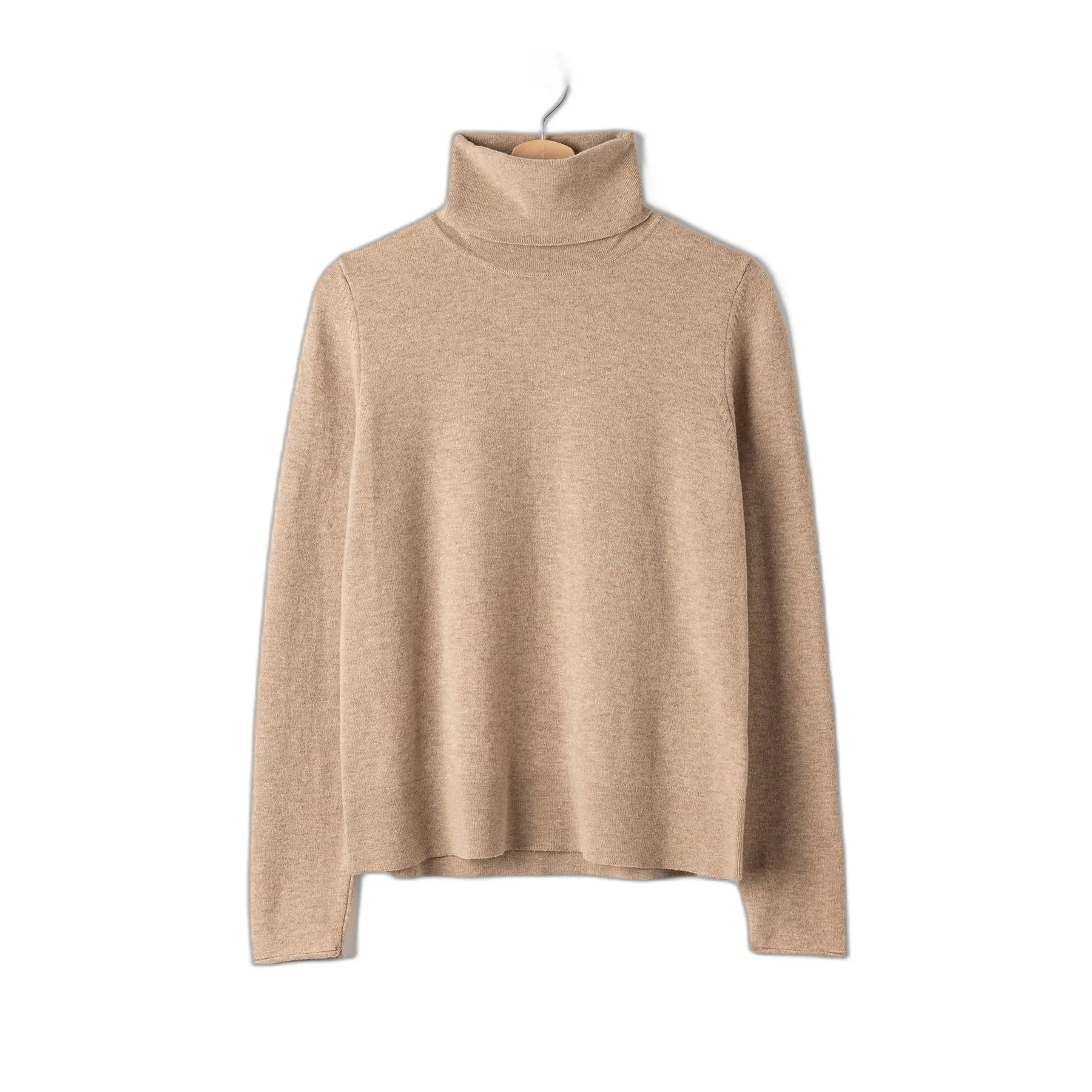 Maglione a collo alto in lana extra fine donna Holebrook Renata