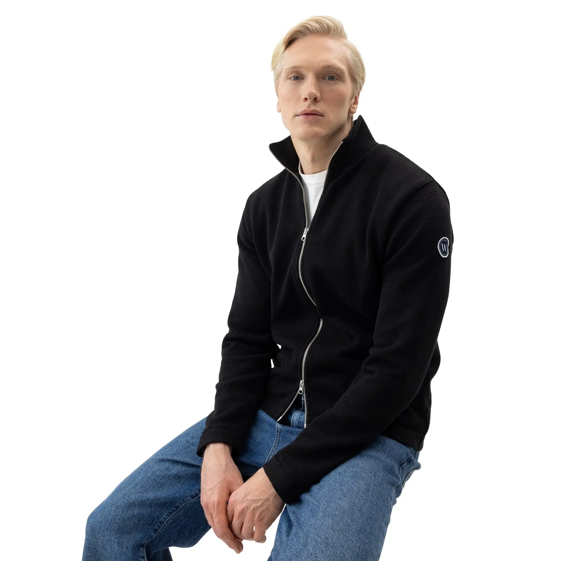 Felpa con zip completa Holebrook Albrekt