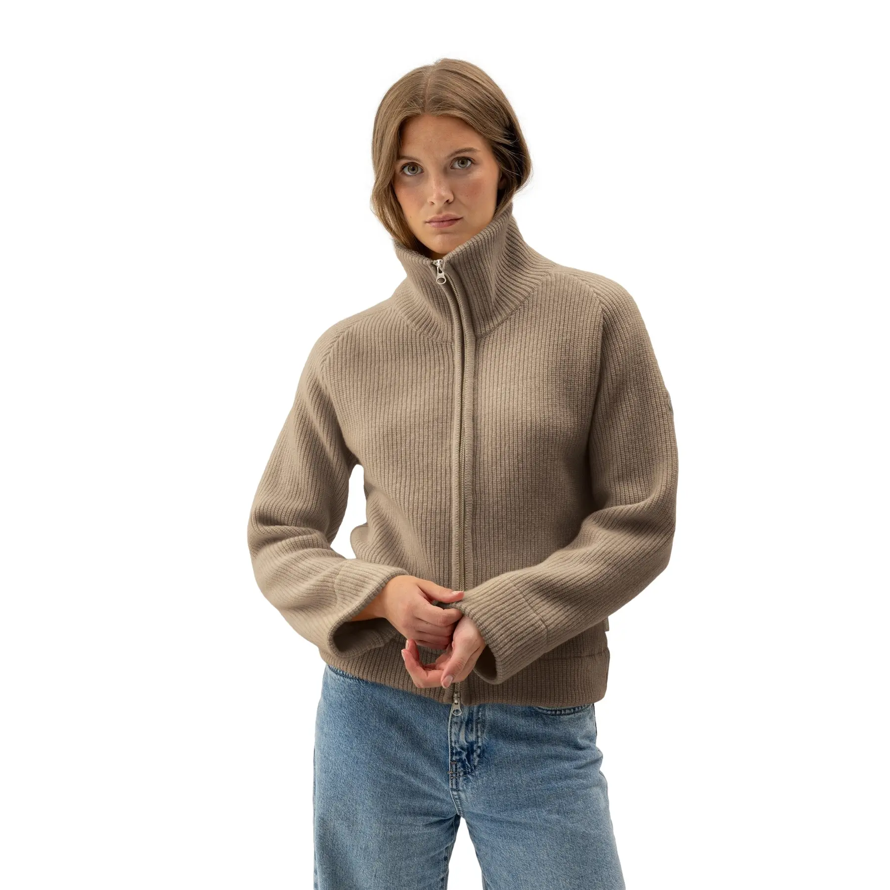 Felpa con zip intera donna Holebrook Essie