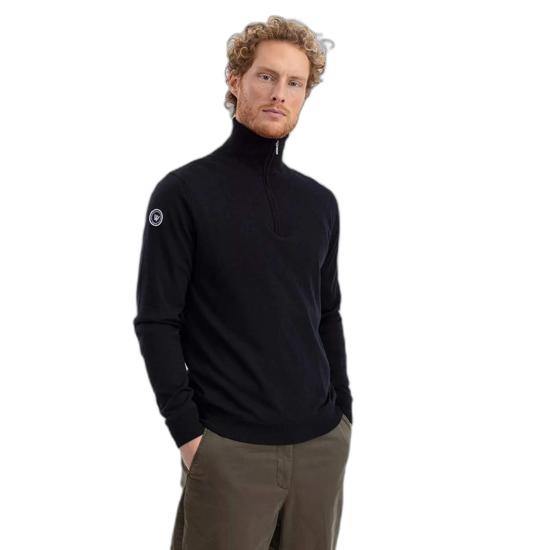 Felpa con 1/4 di cerniera Holebrook Jesper