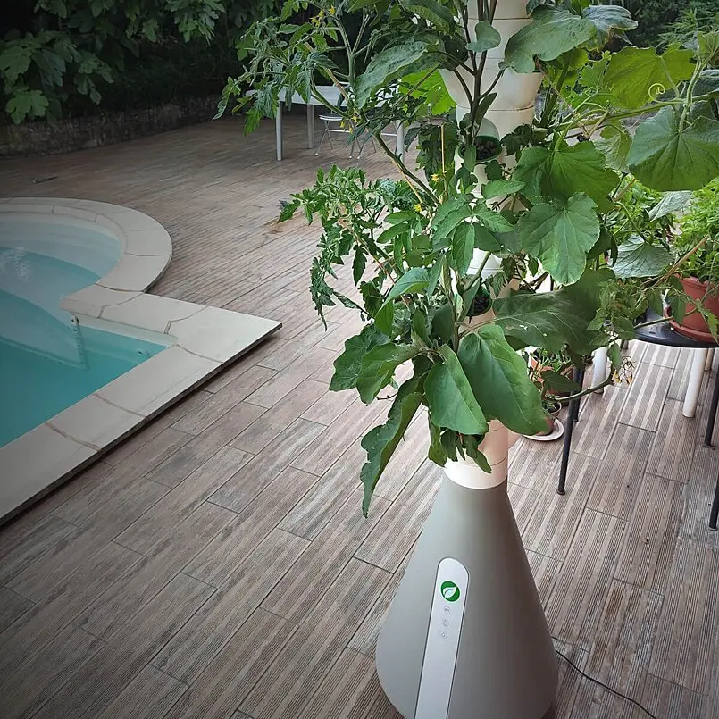 Gemüsegarten mit hydroponischem Anbausystem 18 Kulturen Home Potager