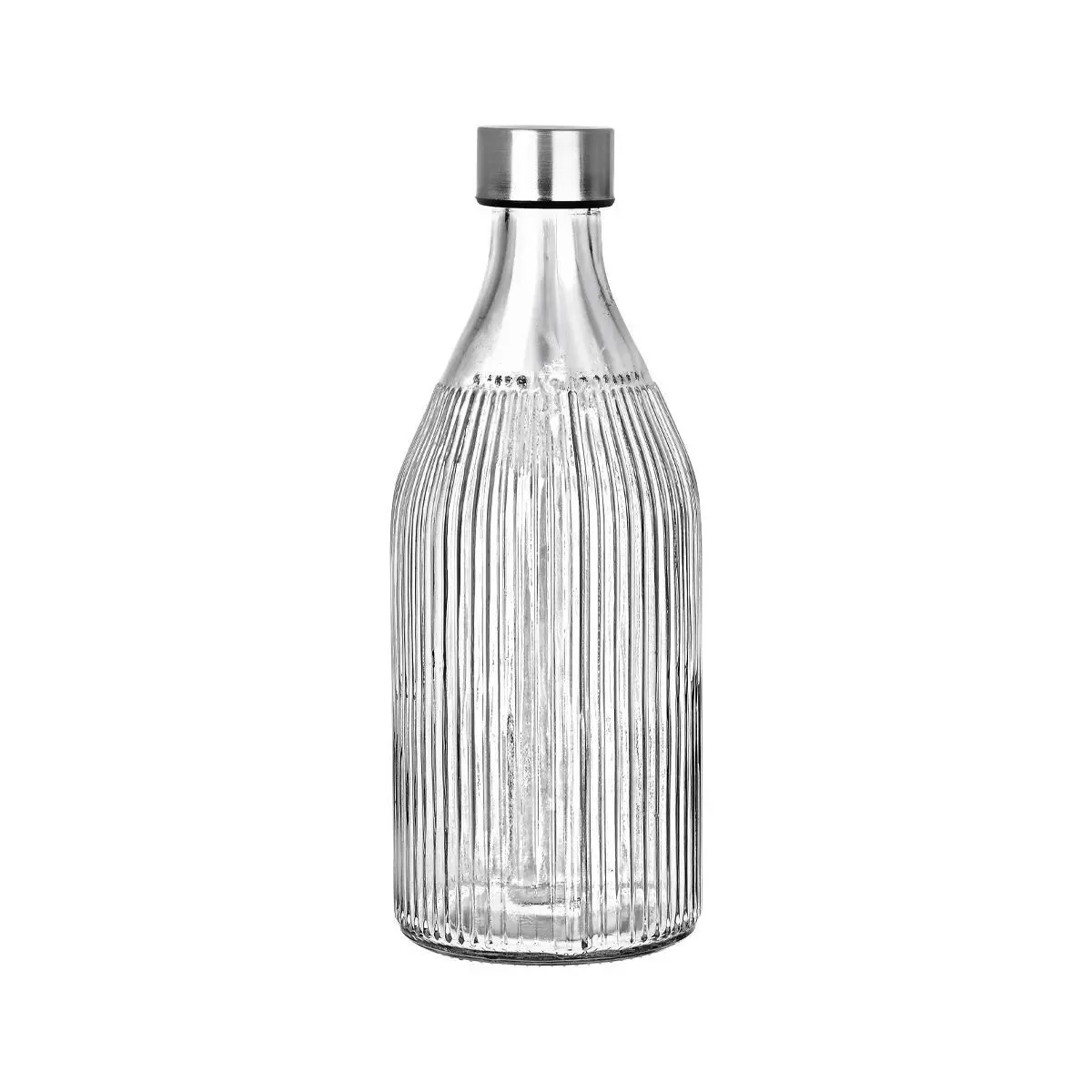 Glasflasche mit Edelstahlverschluss Homely