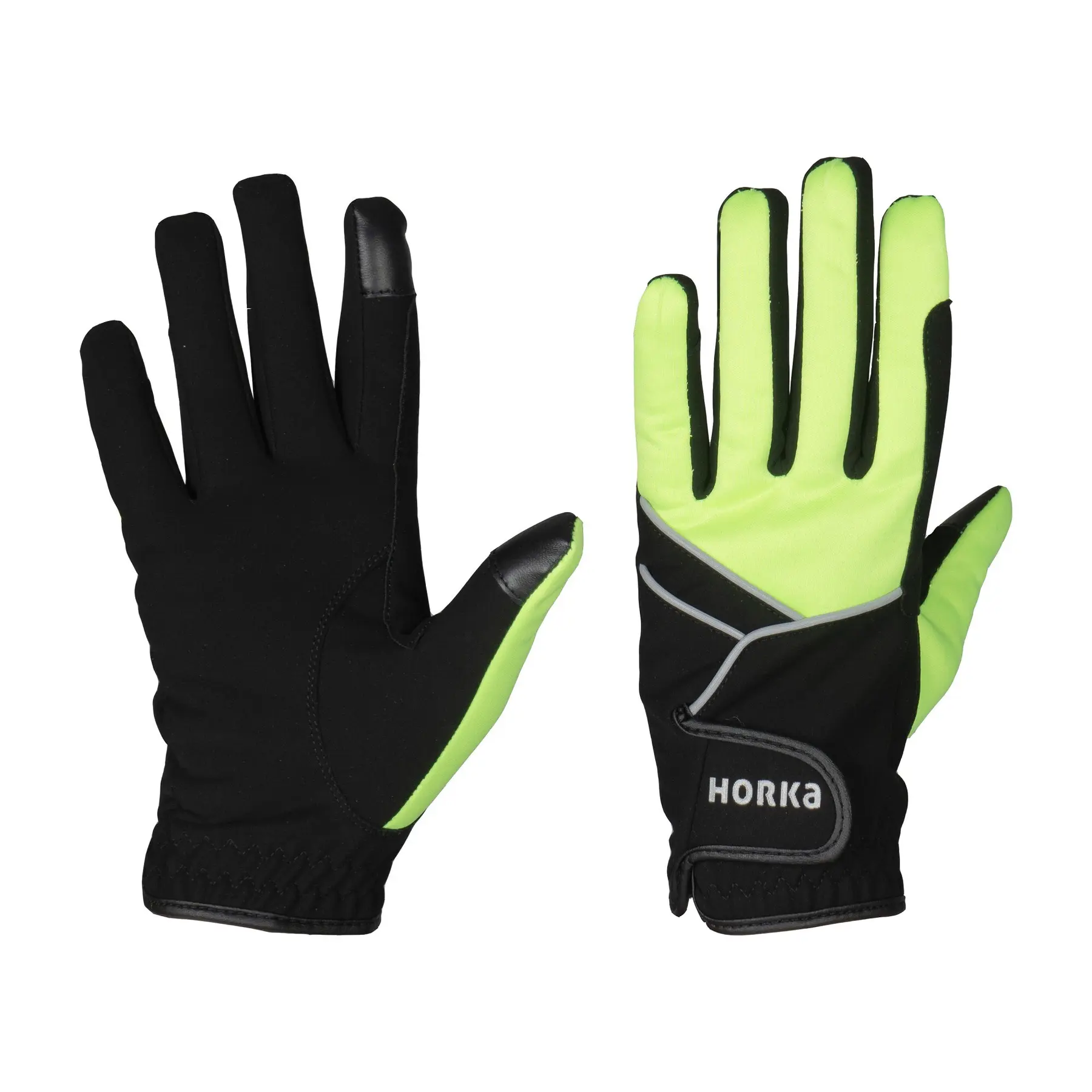 Reflective riding gloves HORKA