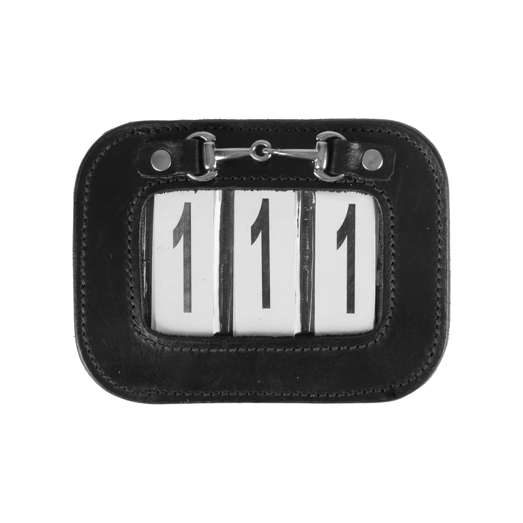 Leather number holder HORKA