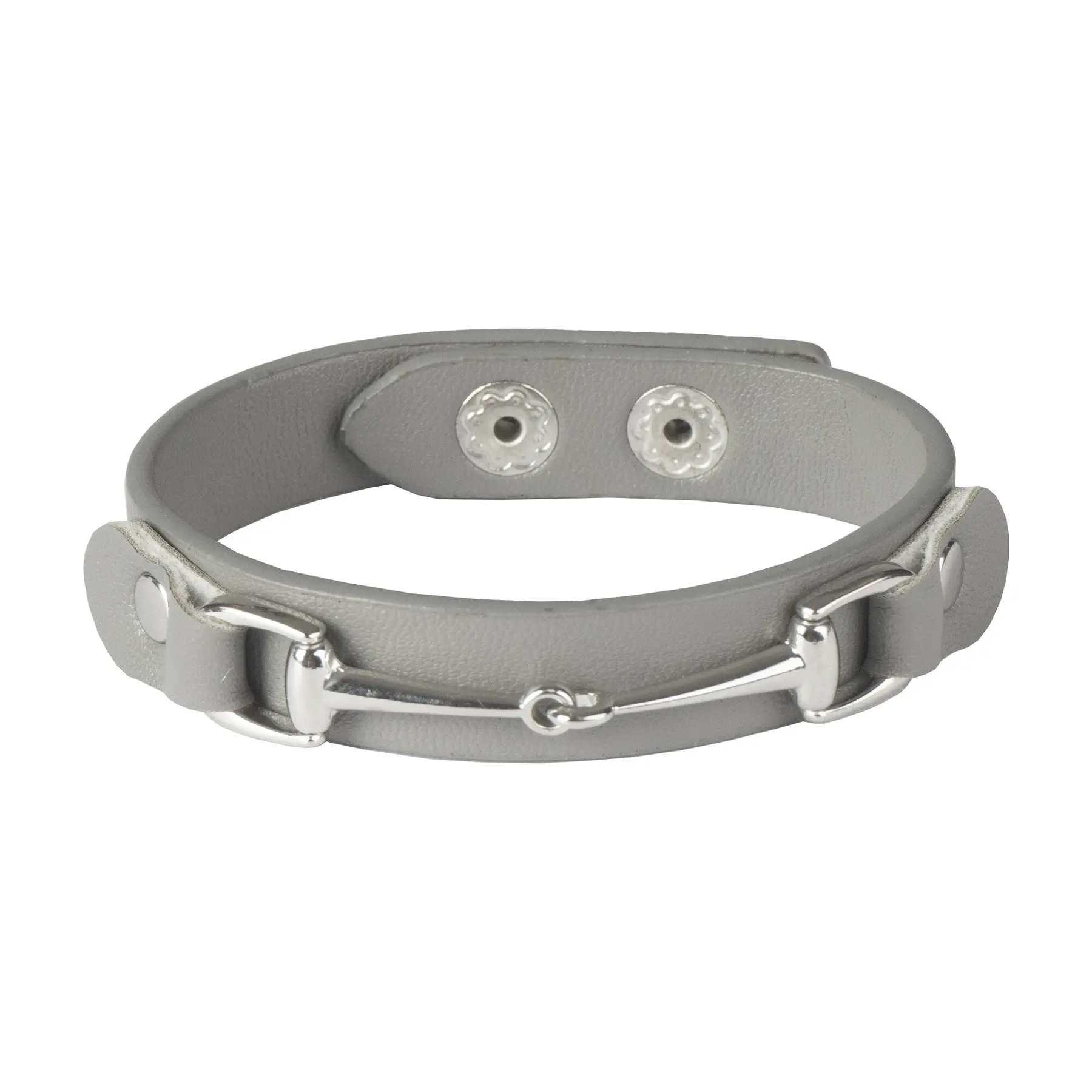 Leather bracelets with a bit HORKA