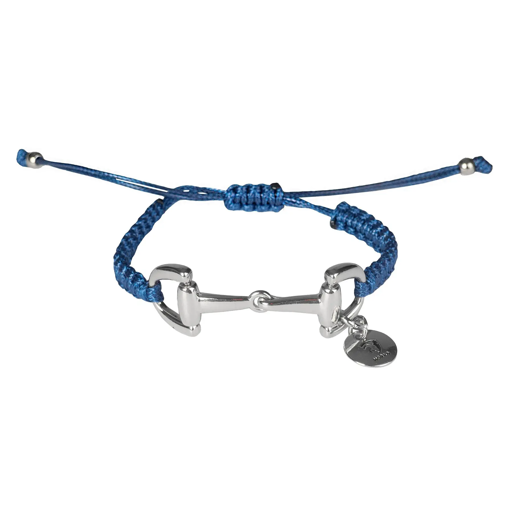 Braided bracelet with bit decoration HORKA