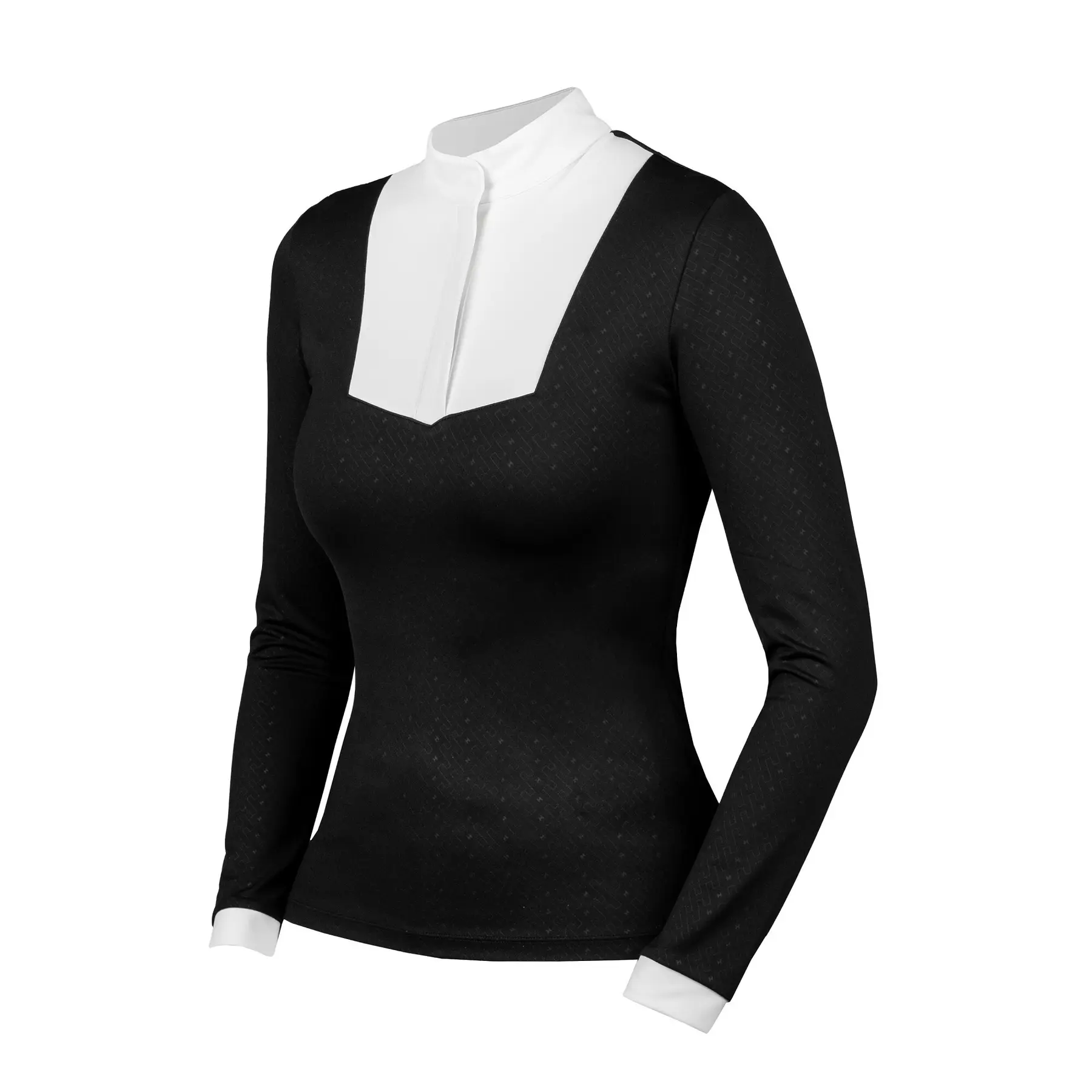 Polo da competizione a maniche lunghe da donna EQPRO Taylor