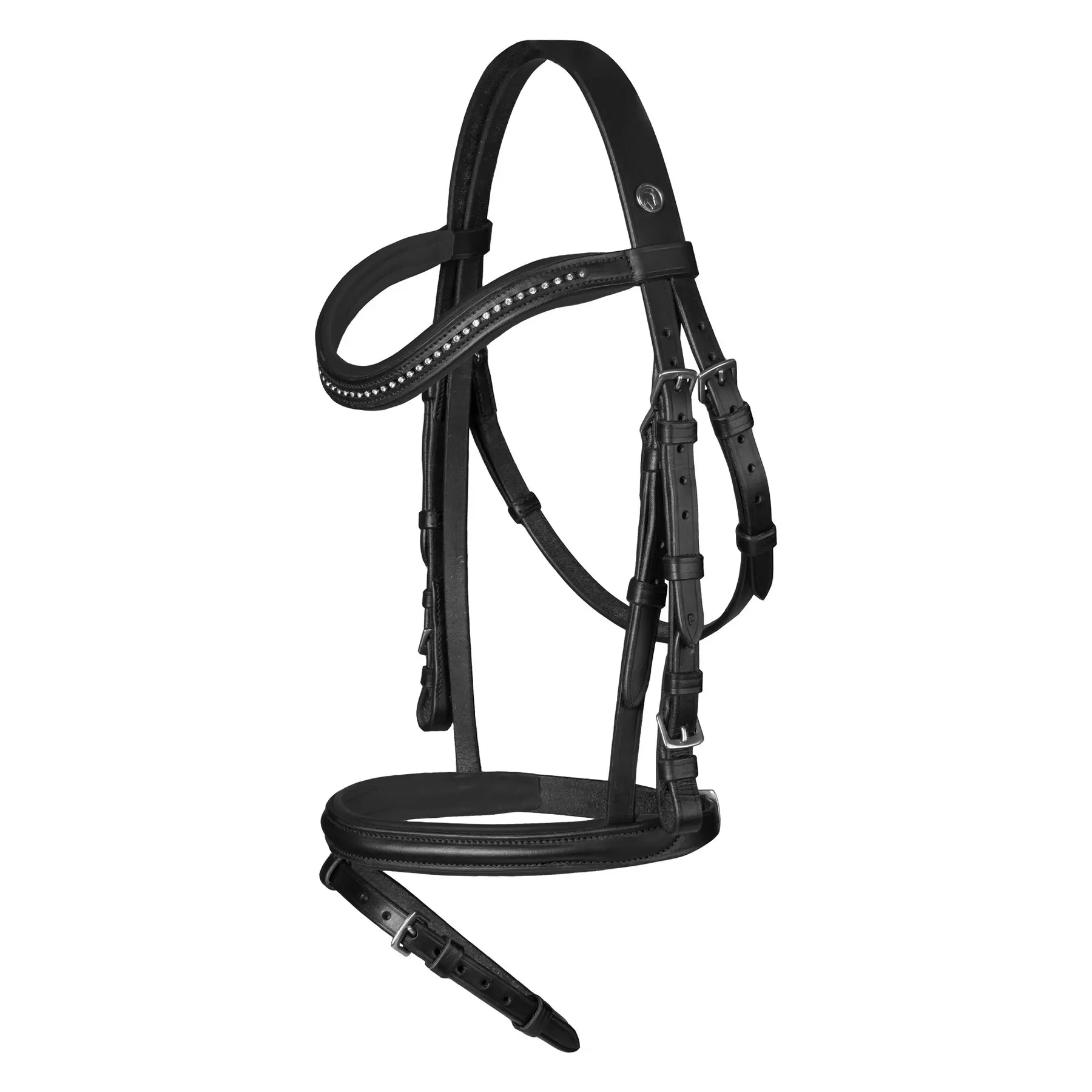 Combined riding bridle and noseband HORKA Jolly