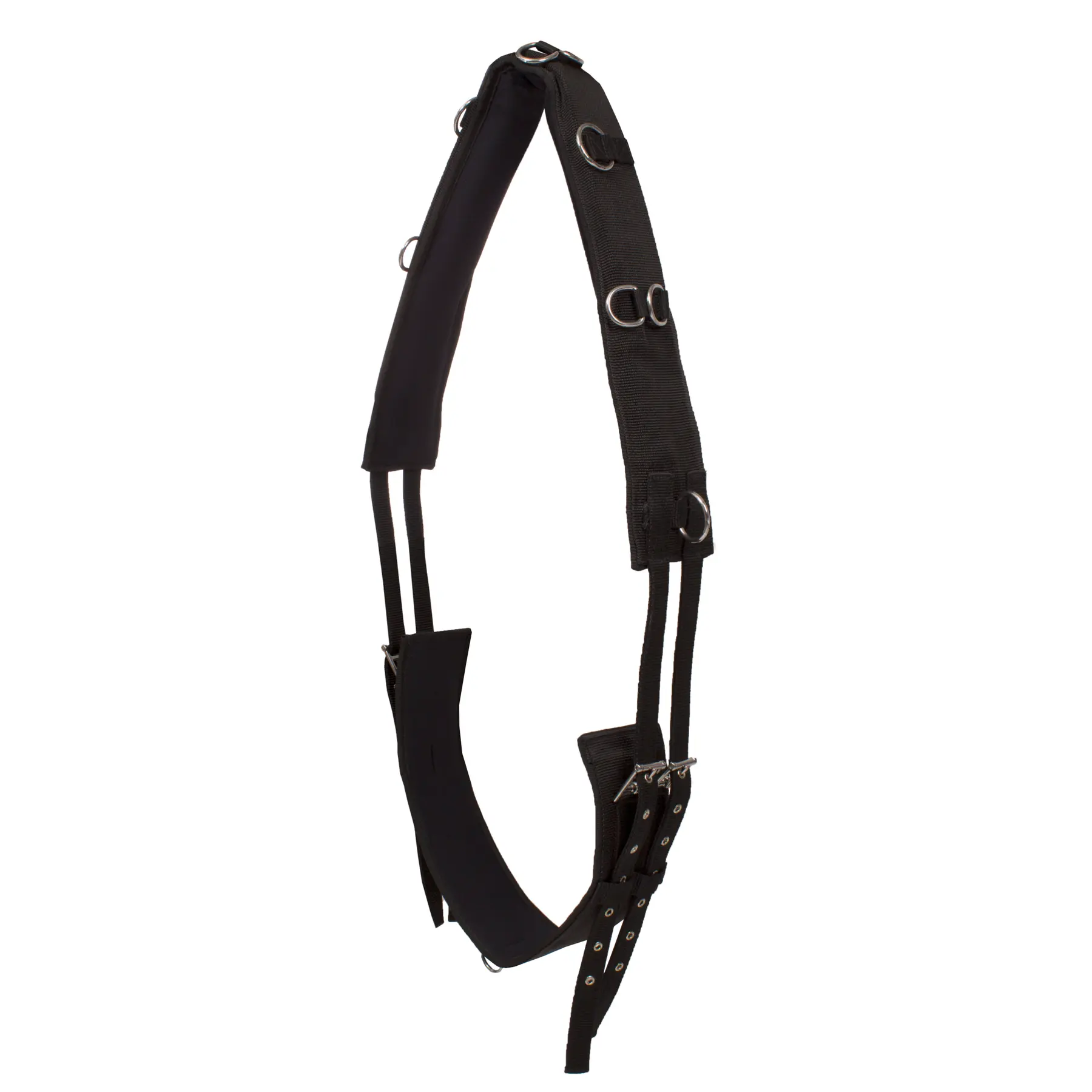 Saddle pad for horse with back protection HORKA