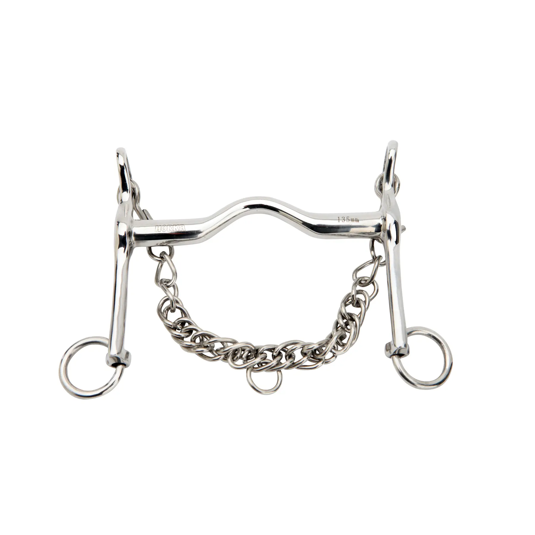 Weymouth horse bit stainless steel HORKA