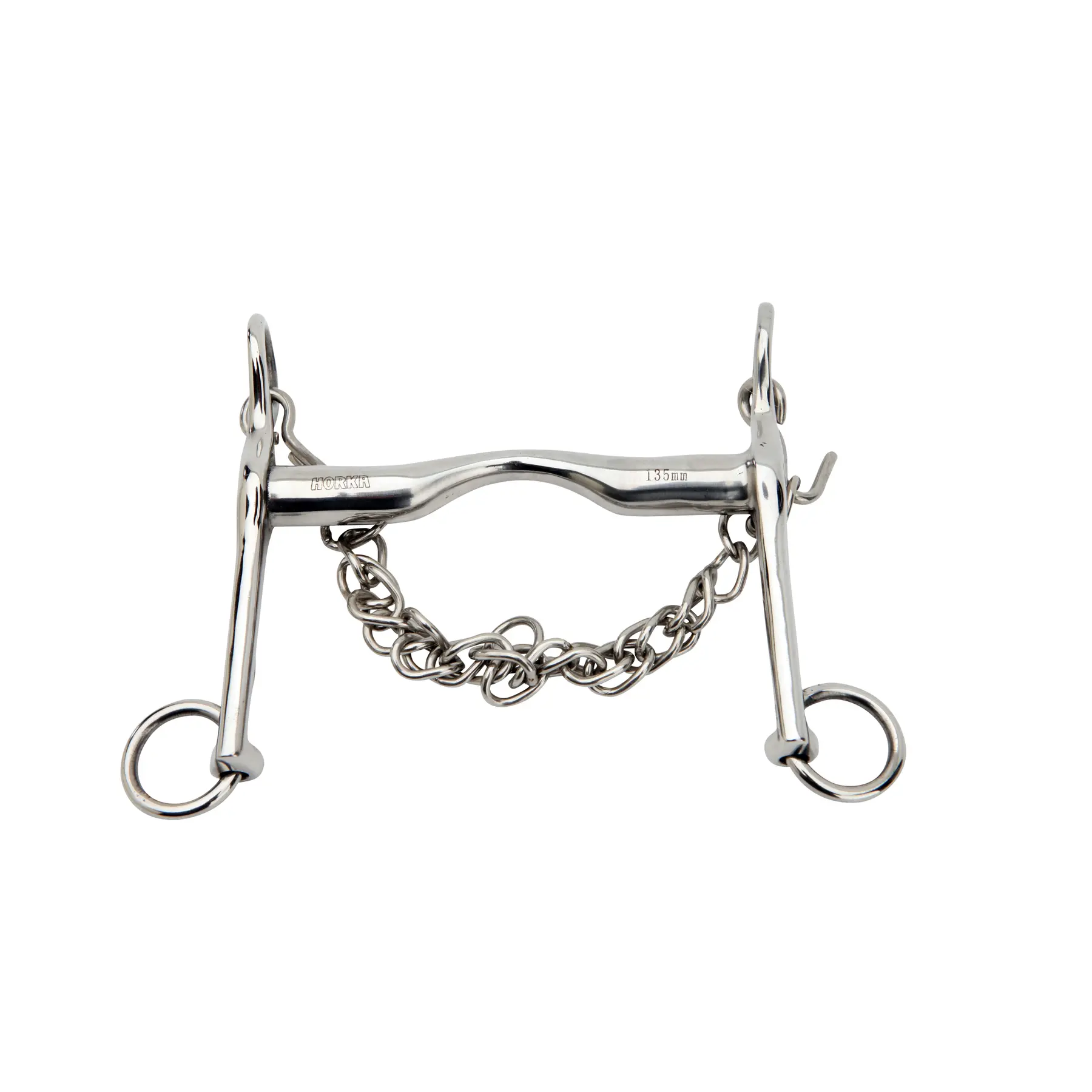 Weymouth horse bit stainless steel HORKA