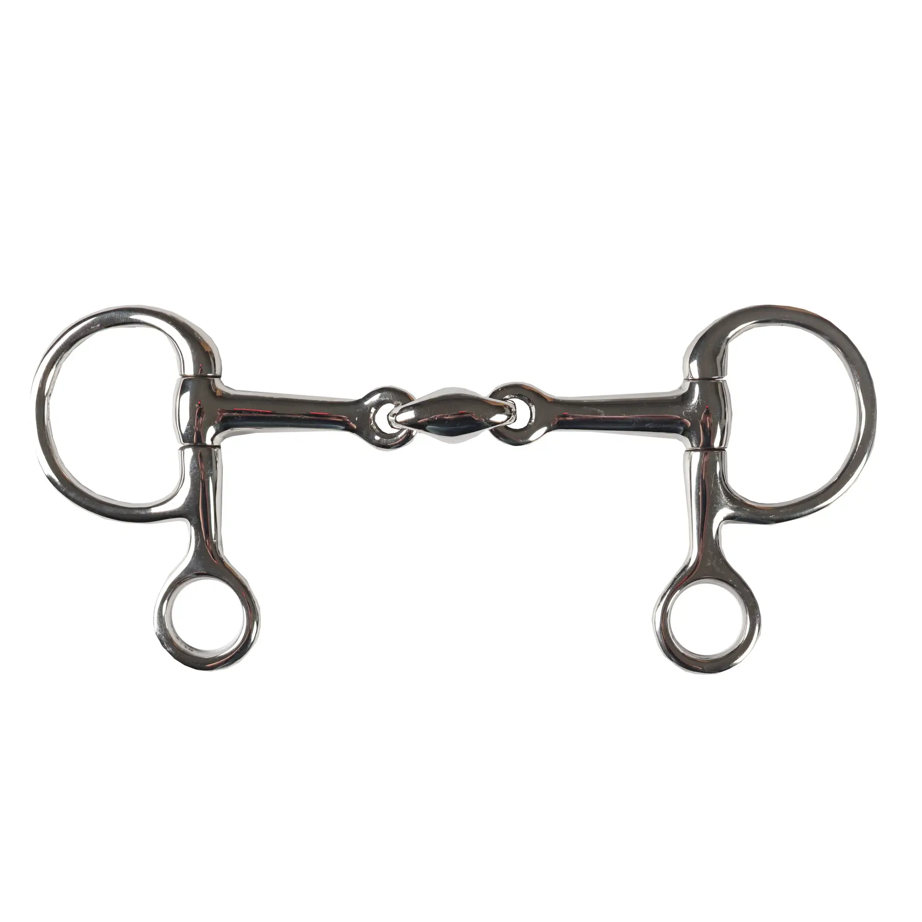 Baucher bit for horse double jointed HORKA